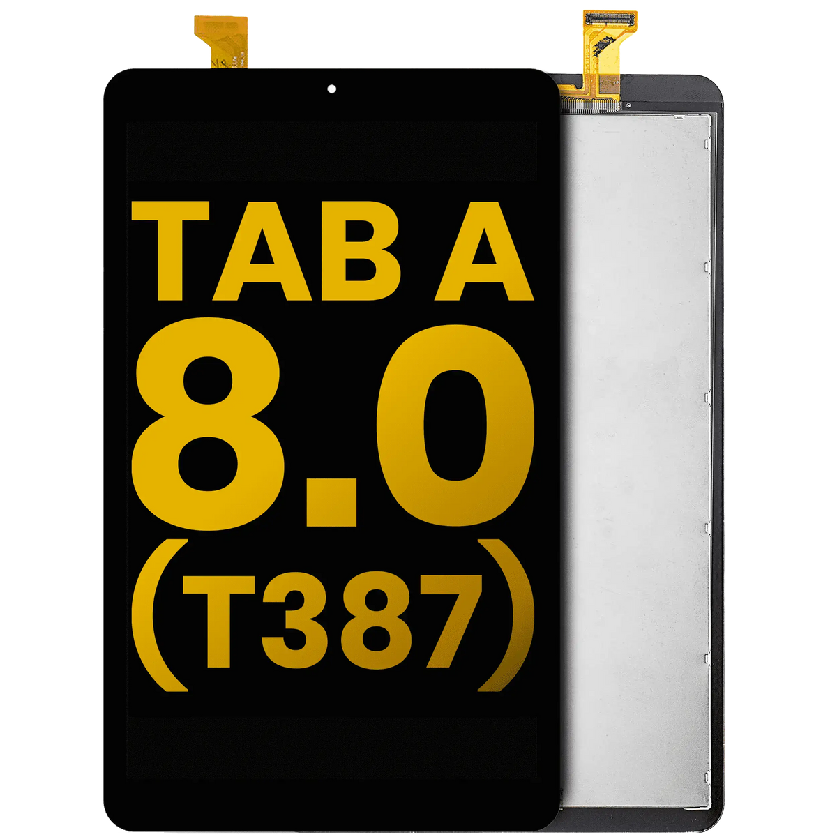 LCD Assembly Without Frame For Samsung Galaxy Tab A 8.0" (T387) (2018) (Refurbished) (Black) - Samsung Galaxy Tab A 8.0" (2018) Replacement Parts - SKU 107082015650 - product image 1