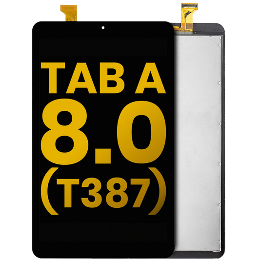 LCD Assembly Without Frame For Samsung Galaxy Tab A 8.0" (T387) (2018) (Refurbished) (Black) - Samsung Galaxy Tab A 8.0" (2018) Replacement Parts - SKU 107082015650 - product image 1