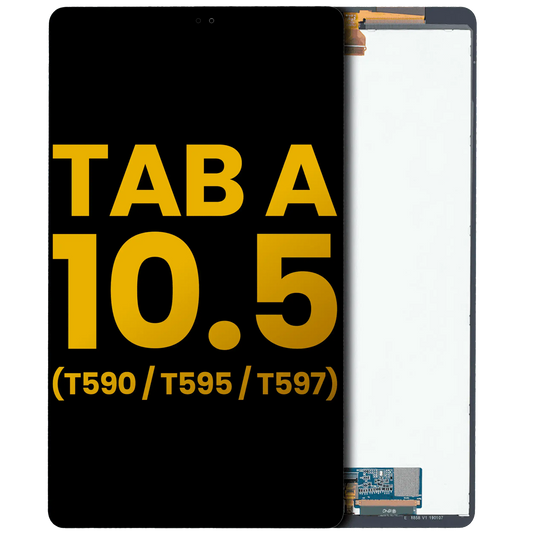 LCD Assembly Without Frame For Samsung Galaxy Tab A 10.5" (T590 / T595 / T597) (2018) (Refurbished) (Black) - Samsung Galaxy Tab A 10.5" (2018) Replacement Parts - SKU 107081016701 - product image 1