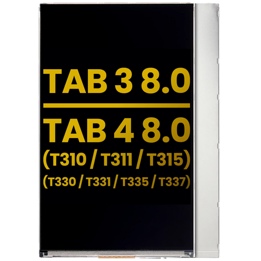 LCD Only For Samsung Galaxy Tab 3 8.0" / Tab 4 8.0" (T310 / T311 / T315) / (T330 / T331 / T335 / T337) (Refurbished) Samsung Galaxy Tab replacement part image 1