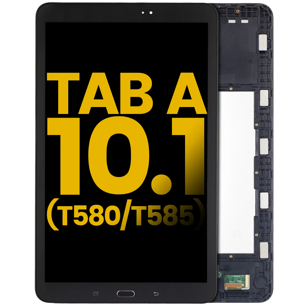 LCD Assembly With Frame For Samsung Tab A (10.1" / 2016) (T580 / T585) (Refurbished) (Black) - Samsung Galaxy Tab A 10.1" (2016) Replacement Parts - SKU 107081016602 - product image 1