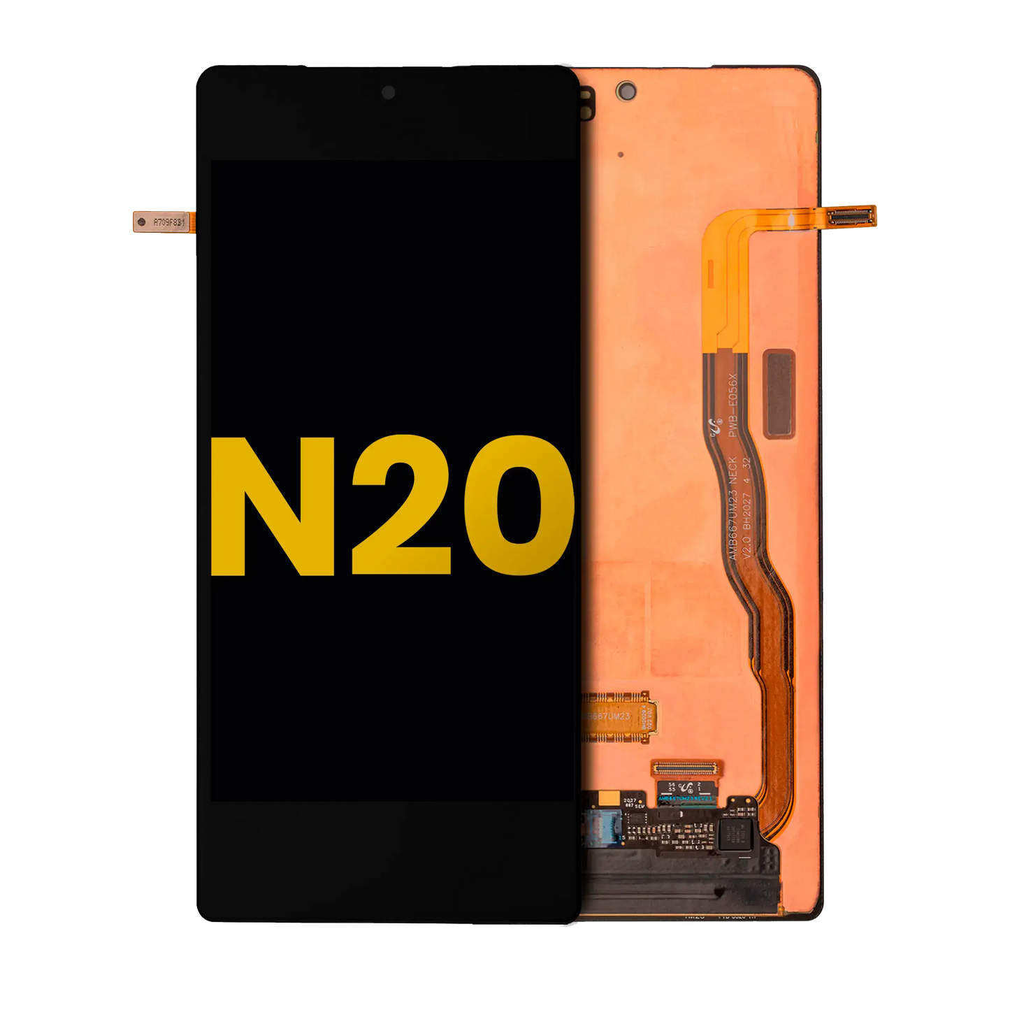 OLED Assembly Without Frame For Samsung Galaxy Note 20 5G (Refurbished) (All Colors)
