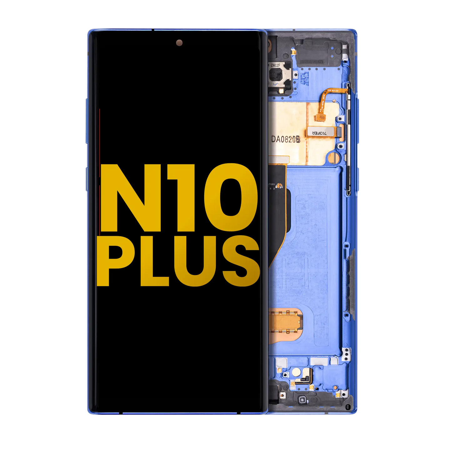 OLED Assembly With Frame For Samsung Galaxy Note 10 Plus / 5G (Refurbished) (Blue)