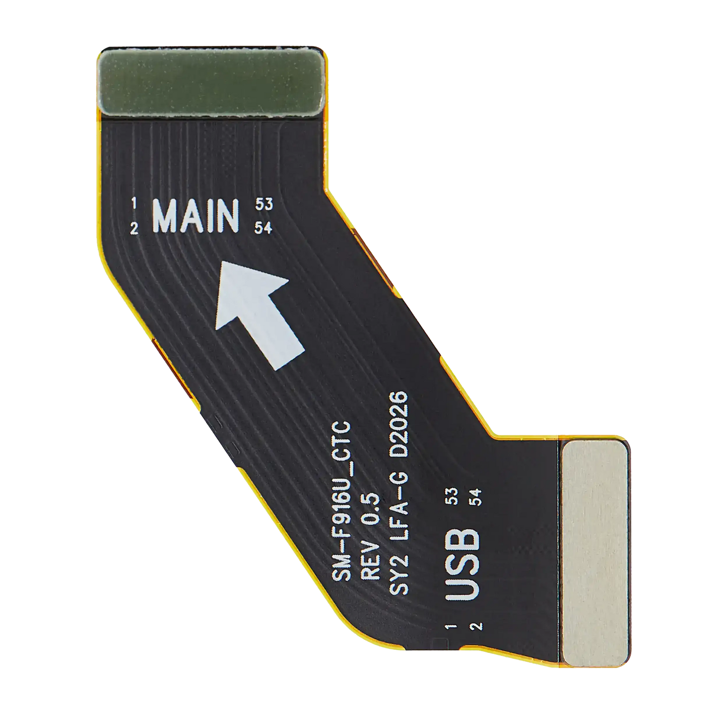 Profile view of Mainboard Flex Cable For Samsung Galaxy Z Fold 2 5G (F916U)
