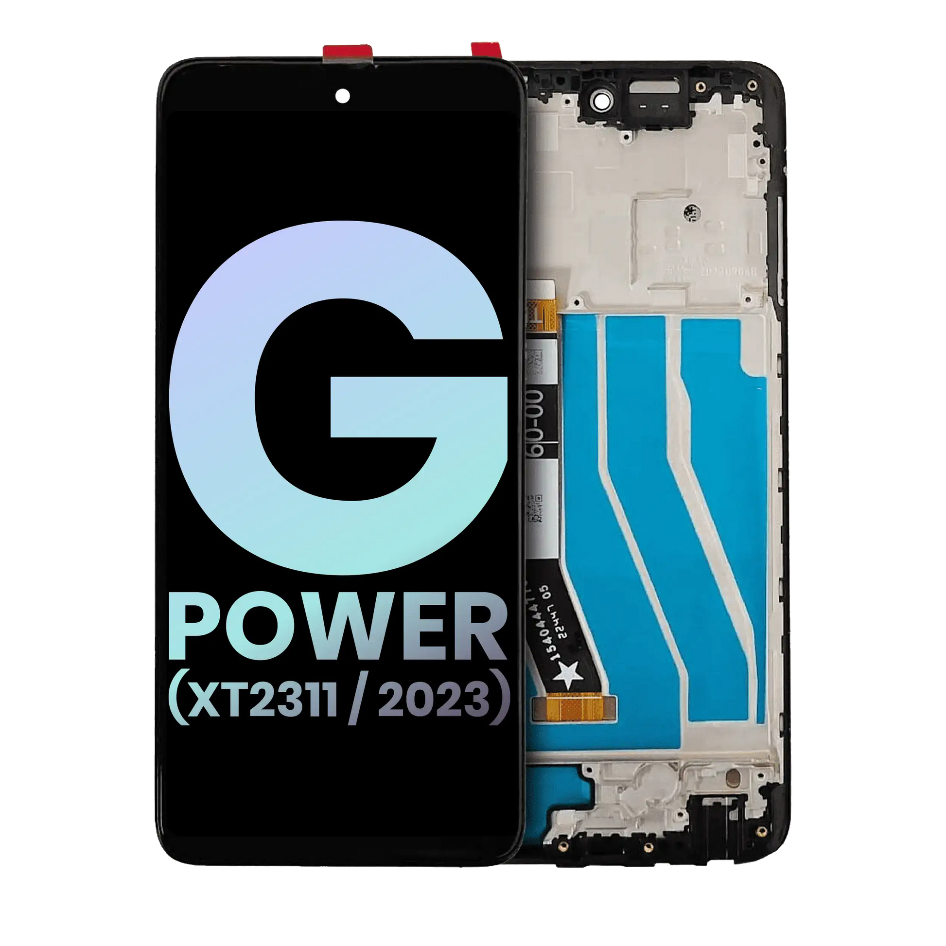 LCD Assembly With Frame For Moto G Power 5G (XT2311 / 2023) (Genuine OEM) (All Colors) replacement part SKU 107082223334 image 1