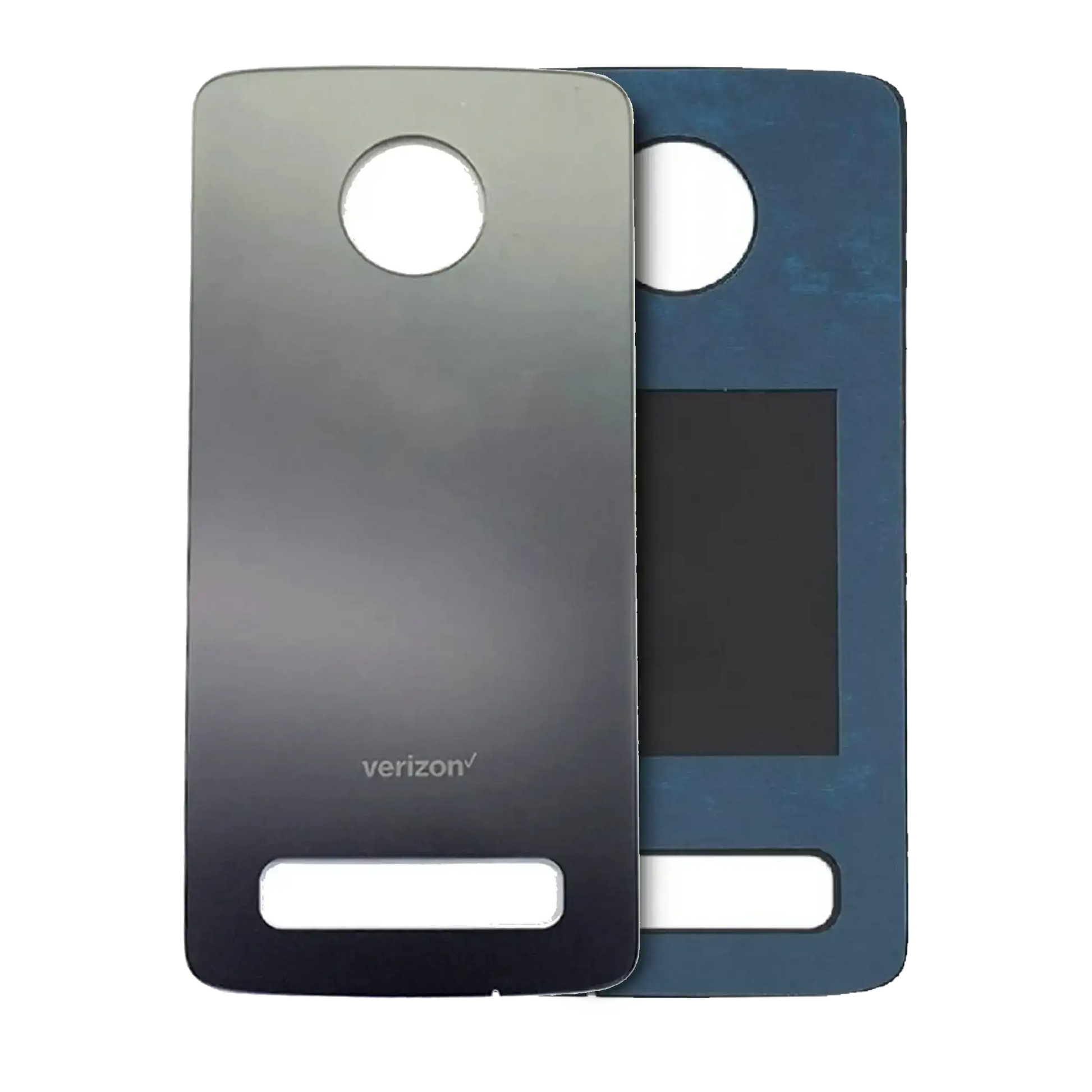 Back cover Glass For Motorola Moto Z4 (XT1980-3 / 2019) (Verizon) (Genuine OEM) (Gray) - Motorola replacement part, primary product view, SKU 107082113563