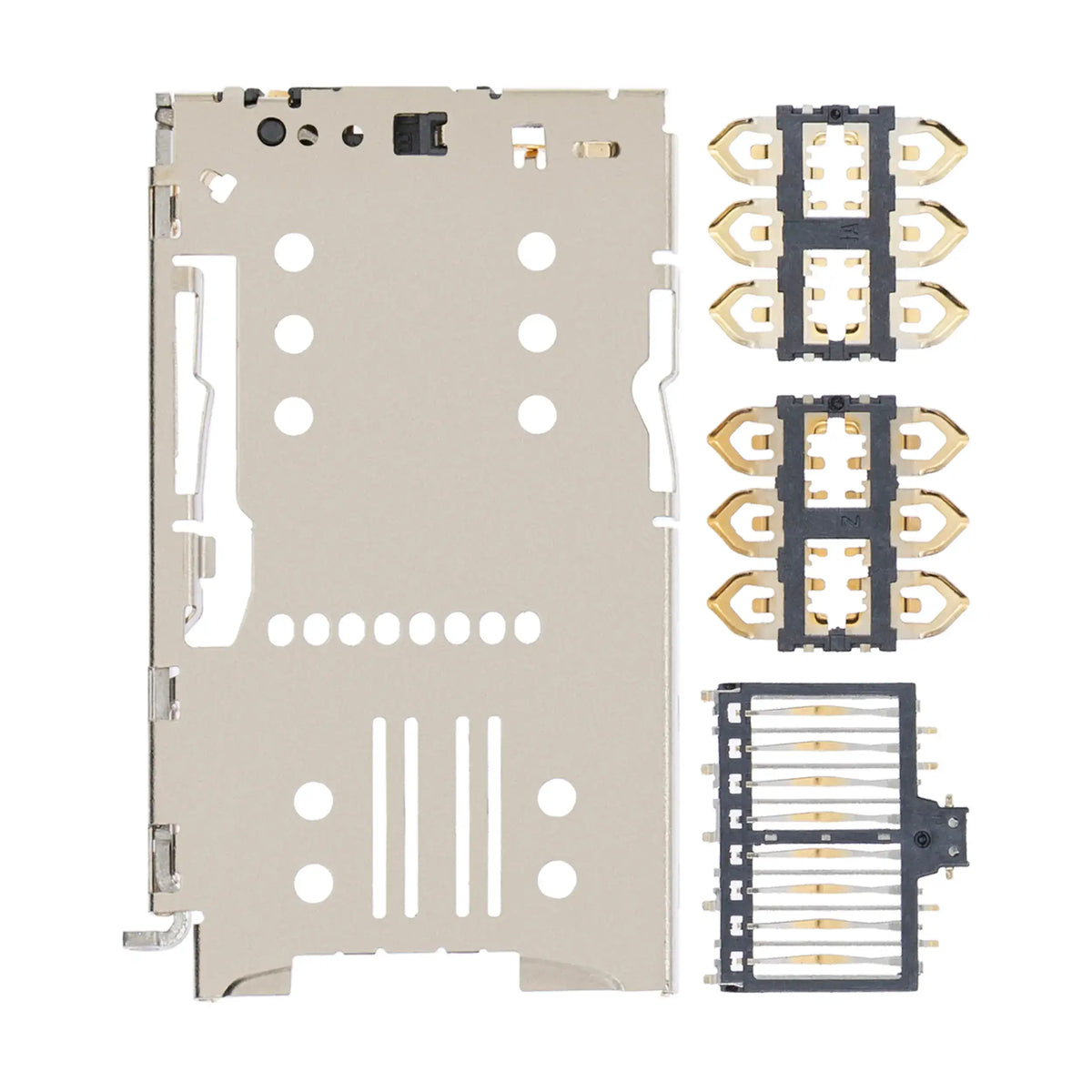 Sim Card Reader For Motorola One Action (XT2013 / 2019) - Motorola replacement part - product image 1 - SKU 107082064549