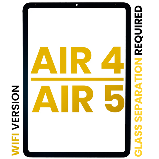 Front Glass For iPad Air 4 / iPad Air 5 (Glass Separation Required) (Premium) (WiFi Only) (All Colors)