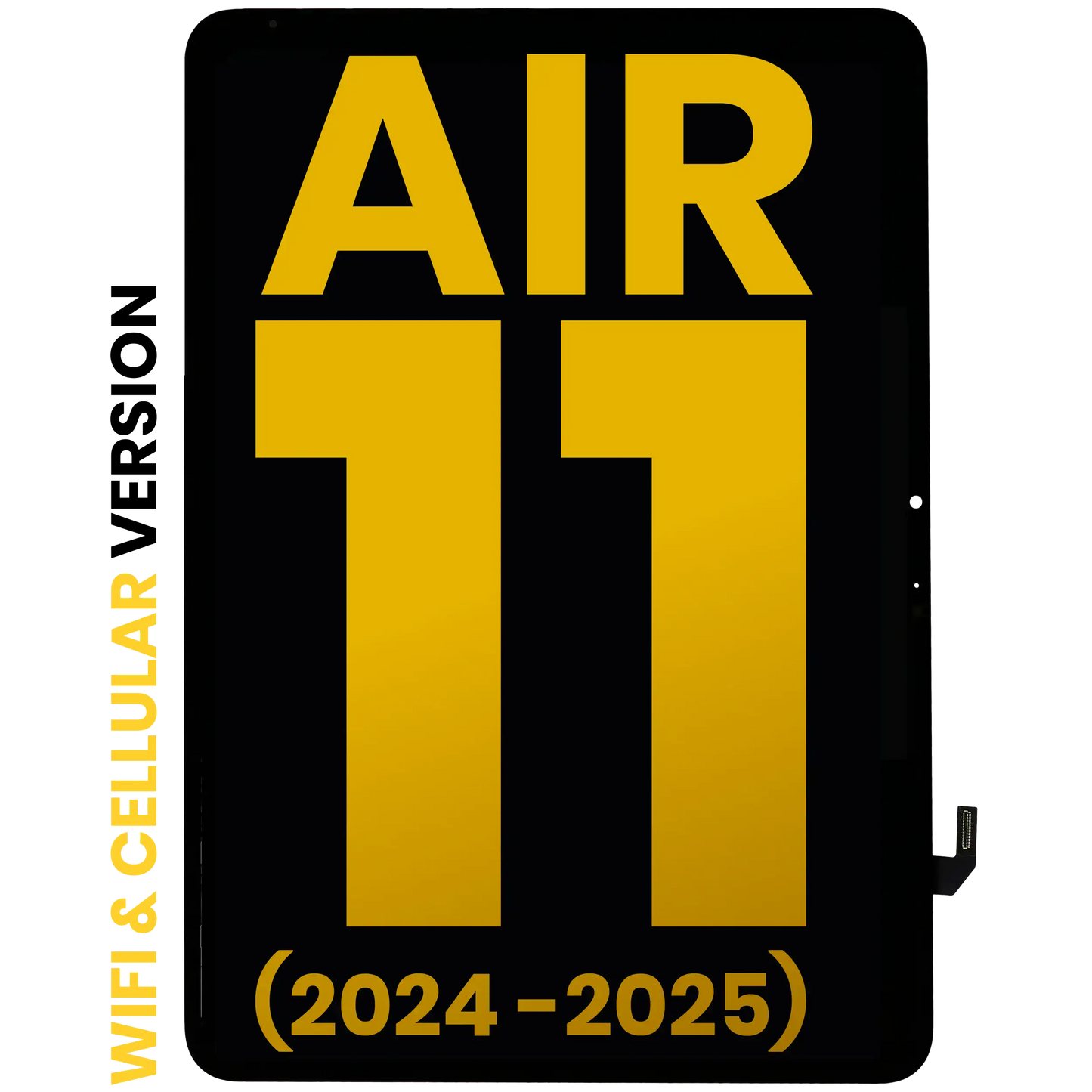 LCD Assembly With Digitizer For iPad Air 11" (2024) / Air 11" (2025) (WiFi / Cellular) (Refurbished) (All Colors)