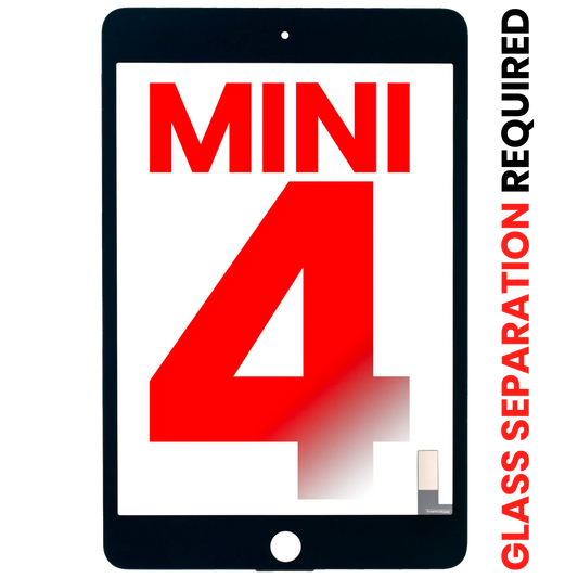 Digitizer For iPad Mini 4 (Glass Separation Required) (Aftermarket Plus) (Black)
