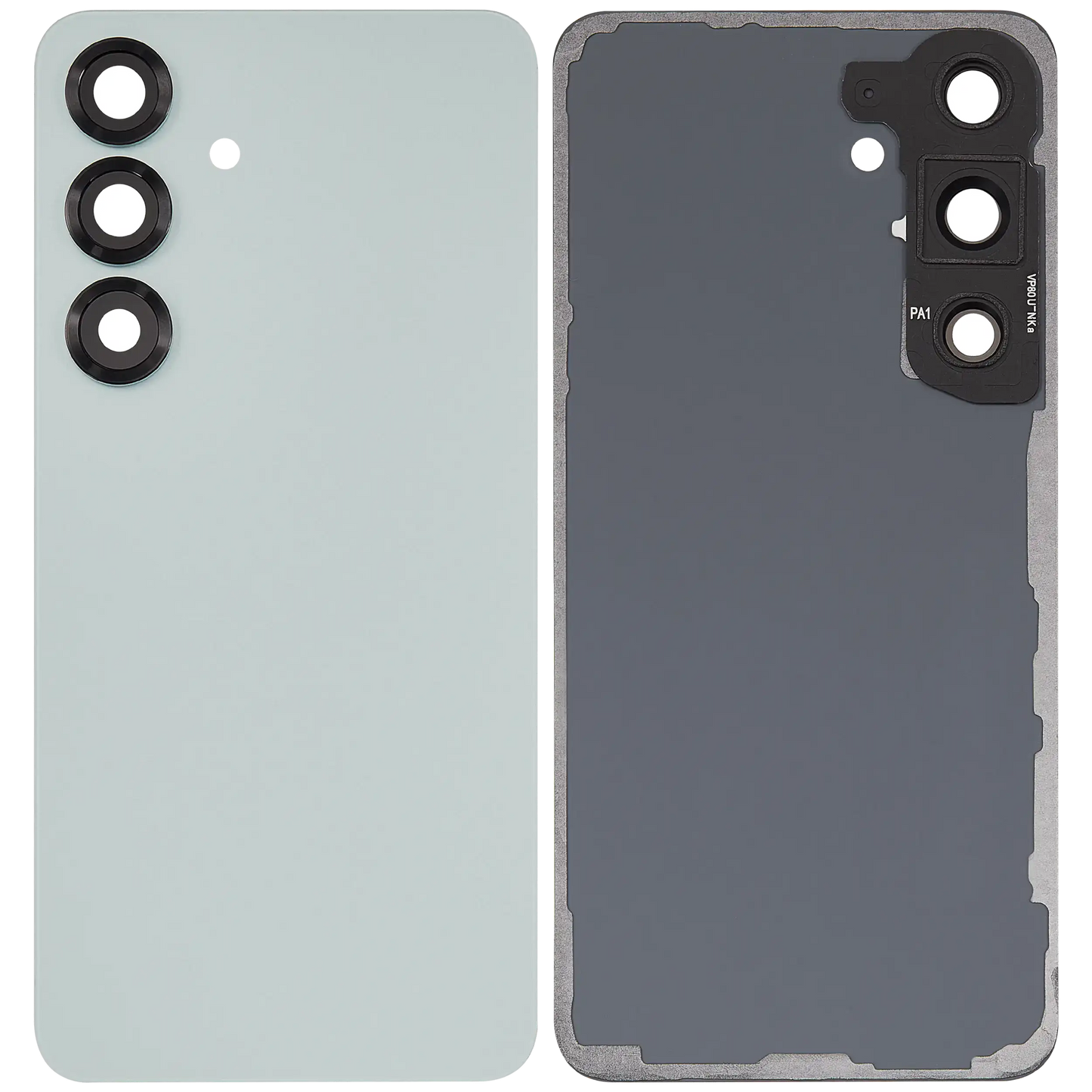 Back Cover Glass With Camera Lens For Samsung Galaxy S25 5G (No Logo) (Aftermarket Plus) (Mint)