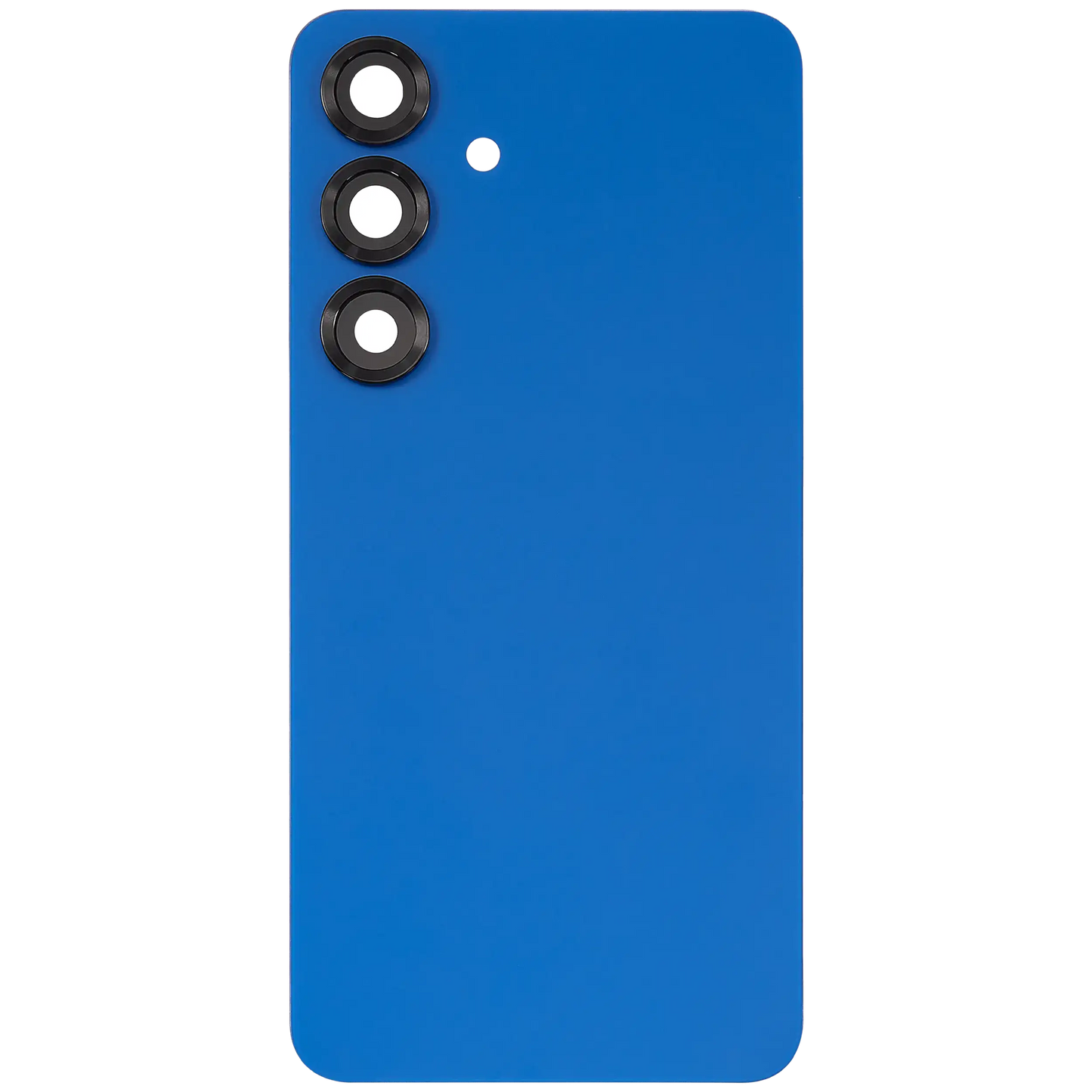 Back Cover Glass With Camera Lens For Samsung Galaxy S25 5G (No Logo) (Aftermarket Plus) (Navy)