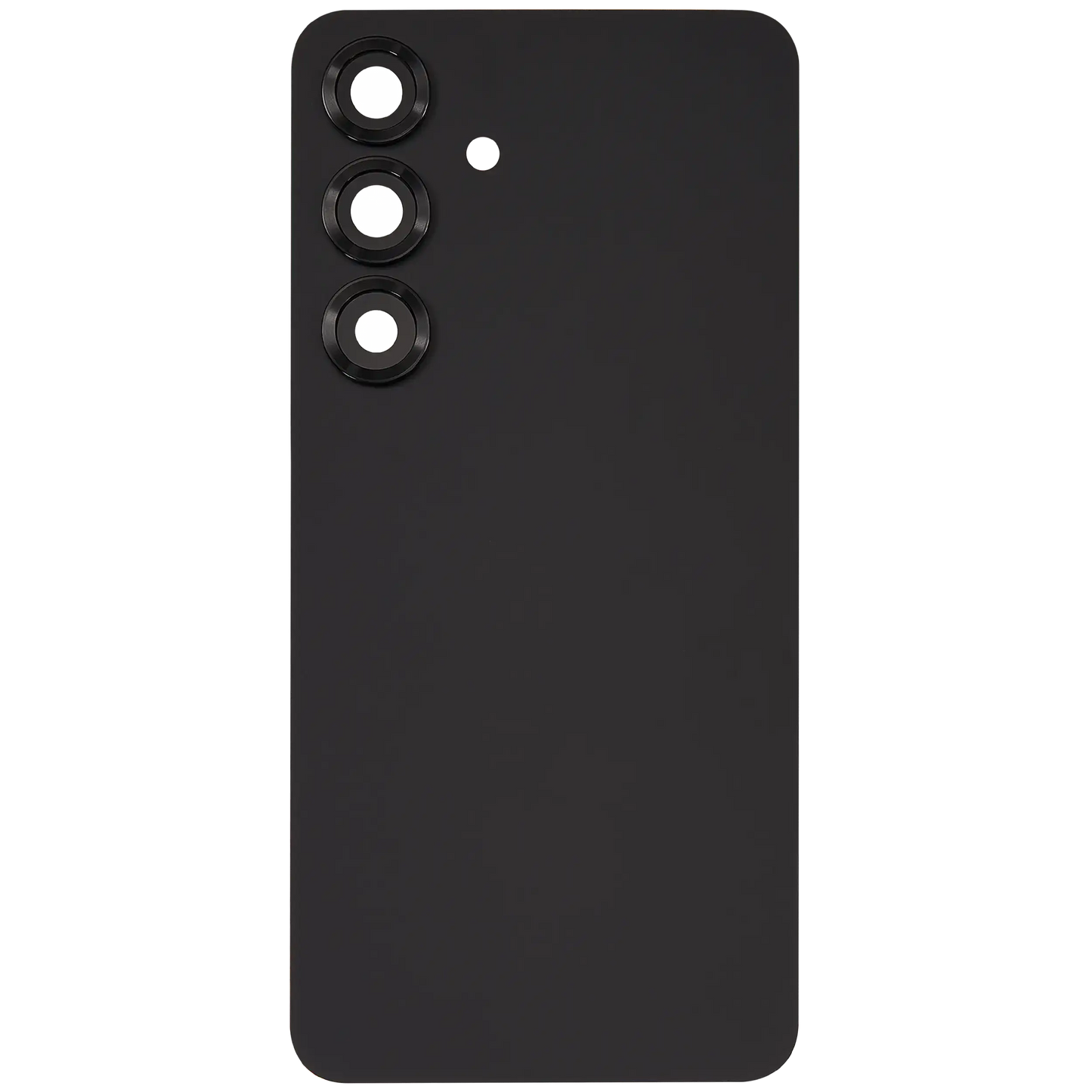 Back Cover Glass With Camera Lens For Samsung Galaxy S25 5G (No Logo) (Aftermarket Plus) (Blue Black)