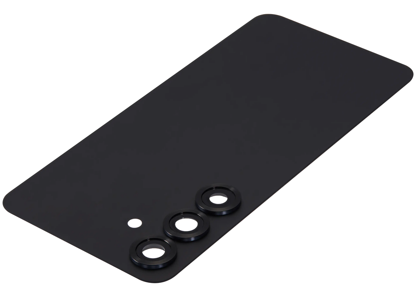 Back Cover Glass With Camera Lens For Samsung Galaxy S25 5G (No Logo) (Aftermarket Plus) (Blue Black)