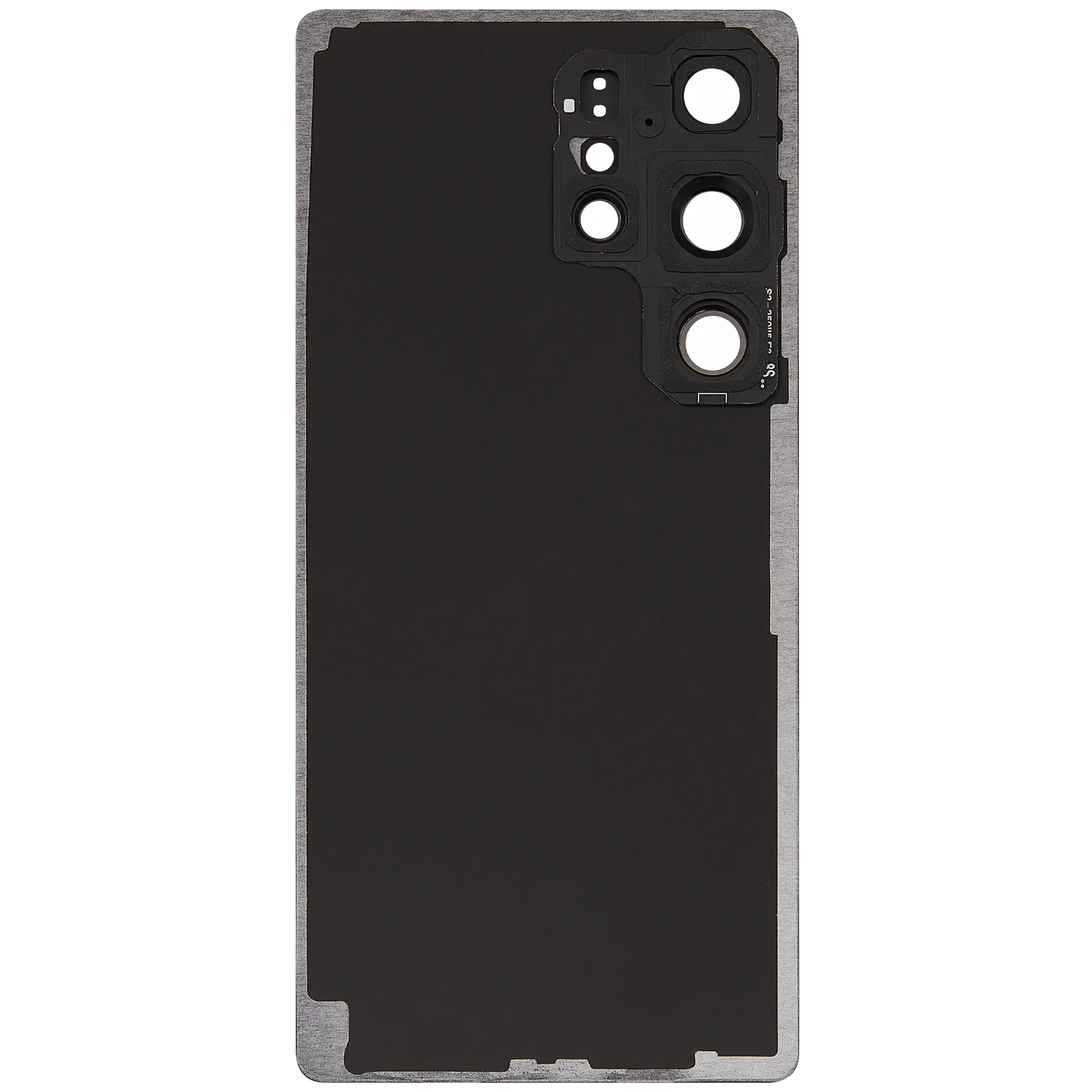 Back Cover Glass With Camera Lens For Samsung Galaxy S25 Ultra 5G (No Logo) (Aftermarket Plus) (Titanium White Silver)