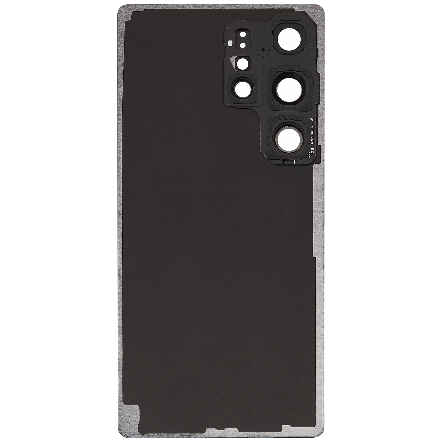 Back Cover Glass With Camera Lens For Samsung Galaxy S25 Ultra 5G (No Logo) (Aftermarket Plus) (Titanium Gray)