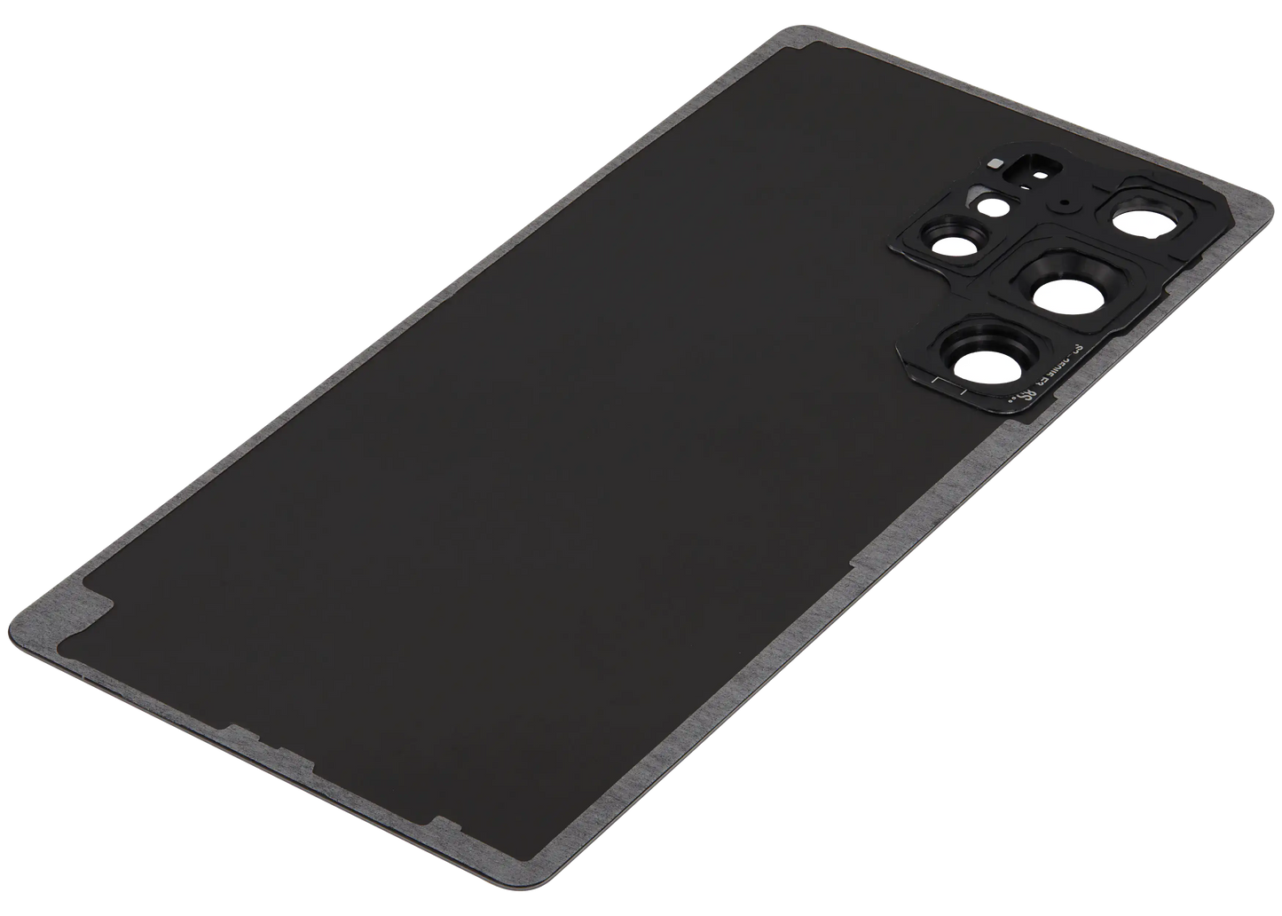 Back Cover Glass With Camera Lens For Samsung Galaxy S25 Ultra 5G (No Logo) (Aftermarket Plus) (Titanium Gray)
