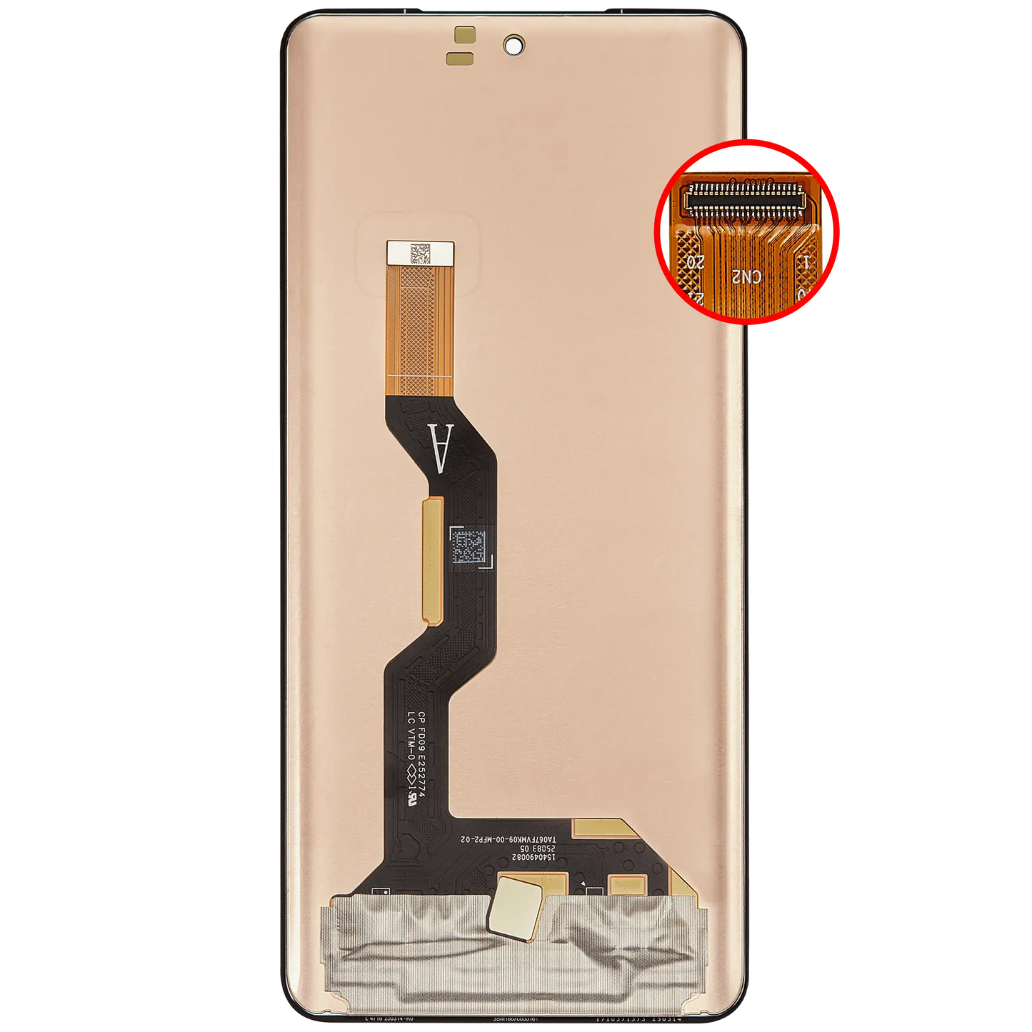 OLED Assembly Without Frame For Motorola Edge 60 Fusion (XT2503-4 / 2025) / Edge (XT2519 / 2025) / Edge 60 (XT2505 / 2025) (Refurbished) (All Colors) | SKU 107082113871 | image 4