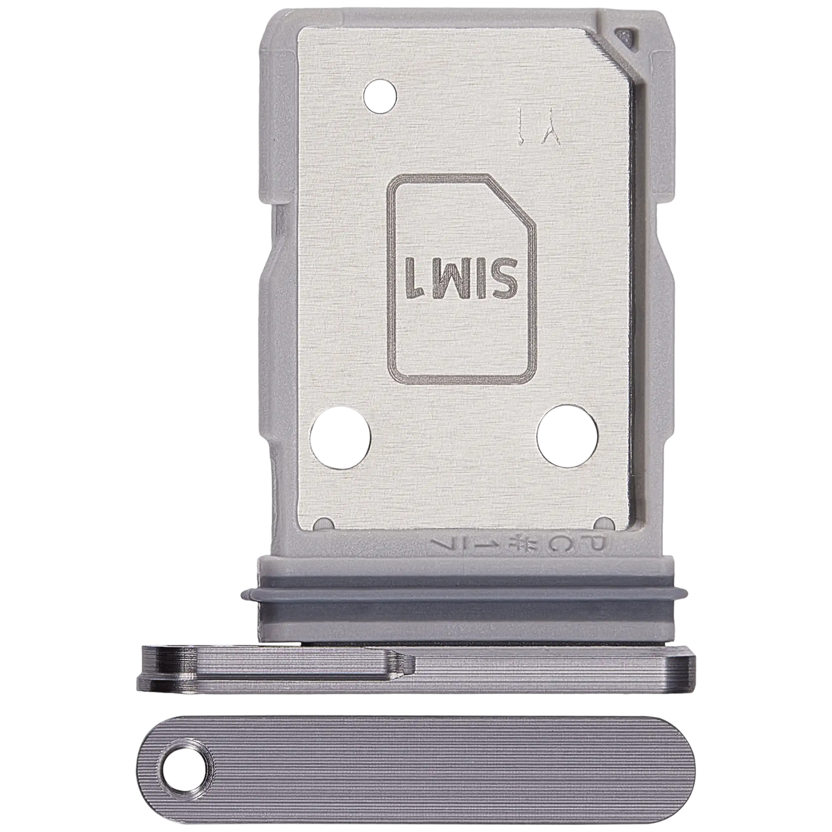 Dual Sim Card Tray For Samsung Galaxy A56 5G (A566 / 2025) (Graphite) - product image 1