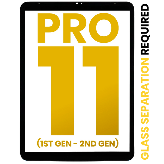 Digitizer For iPad Pro 11" 1st Gen (2018) / iPad Pro 11" 2nd Gen (2020) (Glass Separation Required) (Premium) (All Colors)