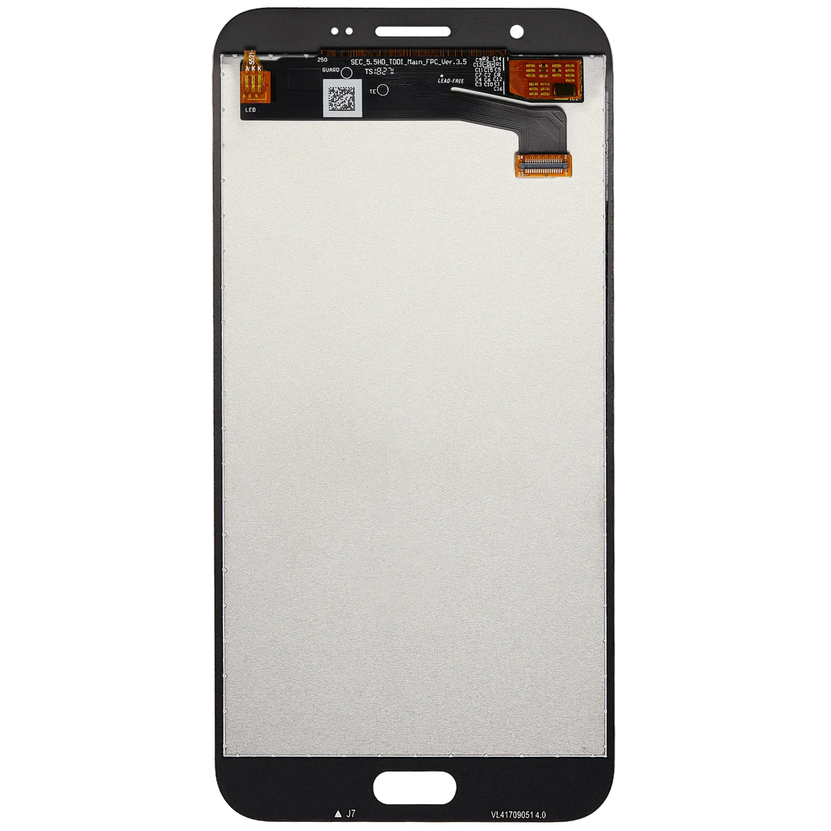 LCD Assembly Without Frame For Samsung Galaxy J7 Perx / Halo / Sky Pro (J727 / 2017) (Aftermarket Plus) (Gold) replacement part SKU 107082016227 product image 3