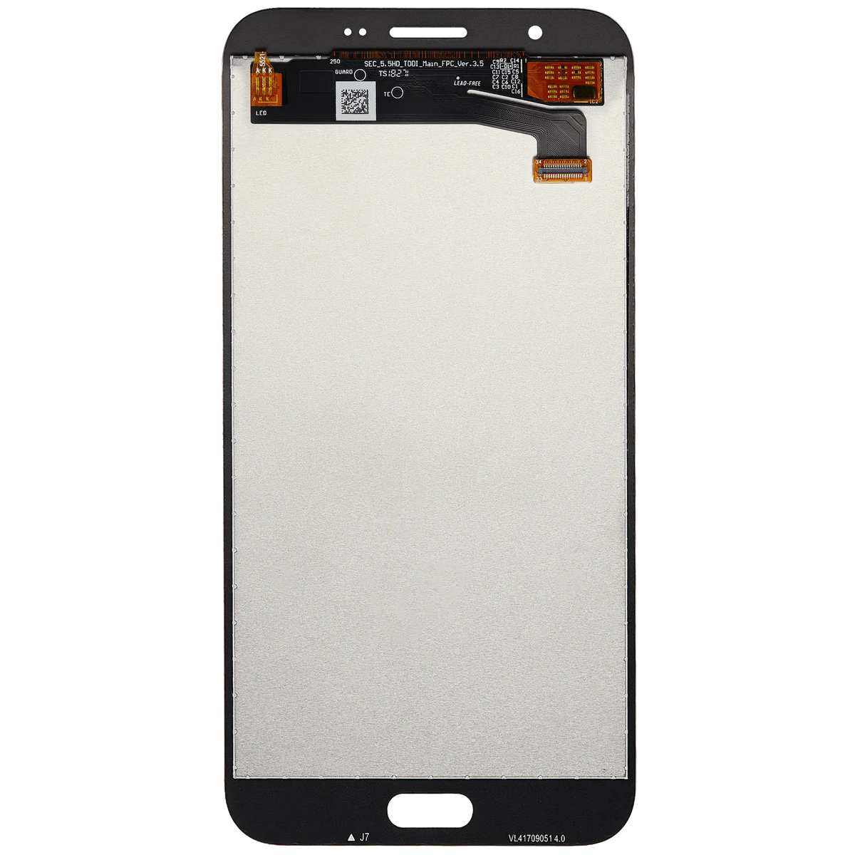 LCD Assembly Without Frame For Samsung Galaxy J7 Perx / Halo / Sky Pro (J727 / 2017) (Refurbished) (Gold) replacement part SKU 107082016230 product image 3