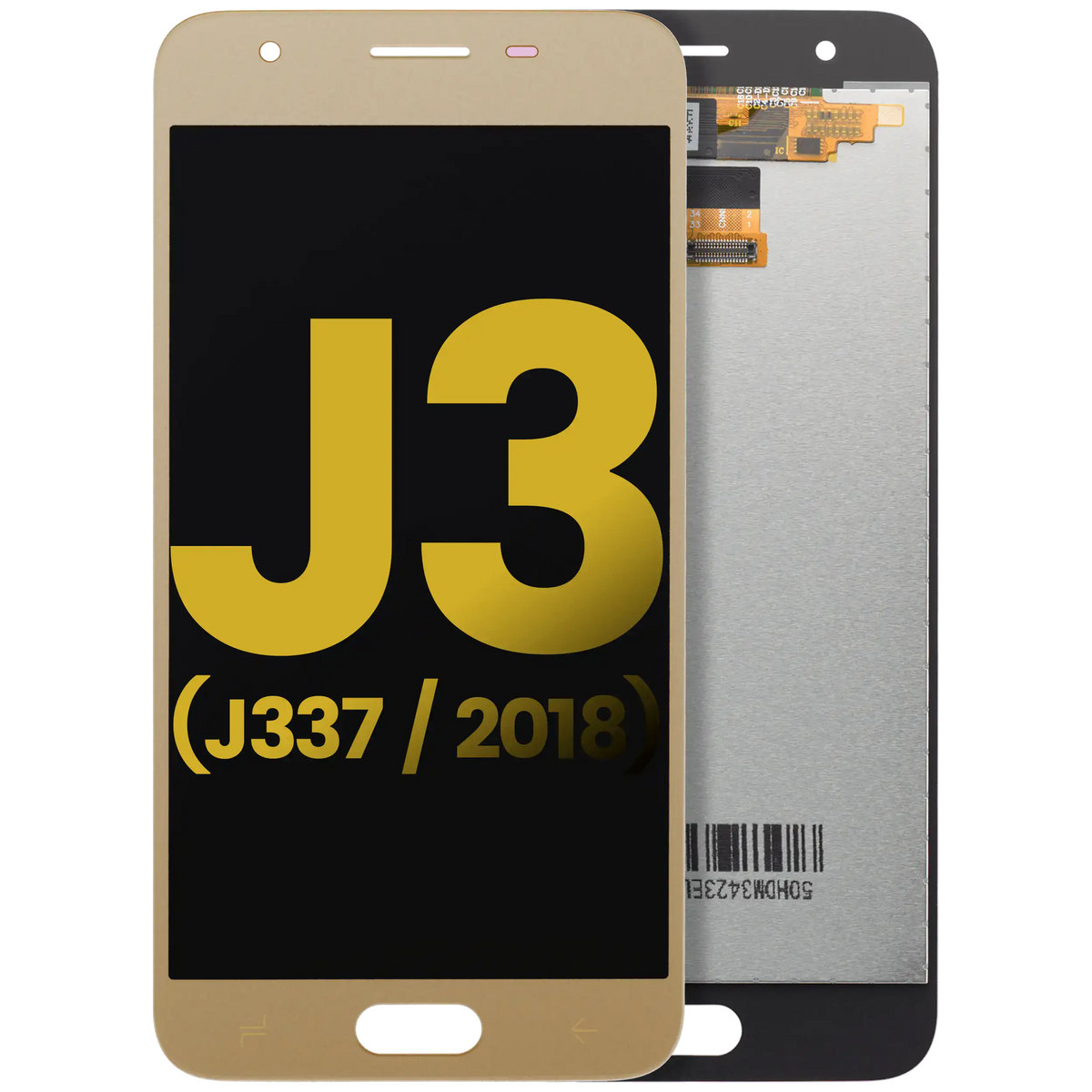 LCD Assembly Without Frame For Samsung Galaxy J3 Star / Aura / Amp Prime 3 (J337 / 2018) (Refurbished) (Gold) | Samsung Galaxy J3 (J337 / 2018) Replacement Parts | product image 1