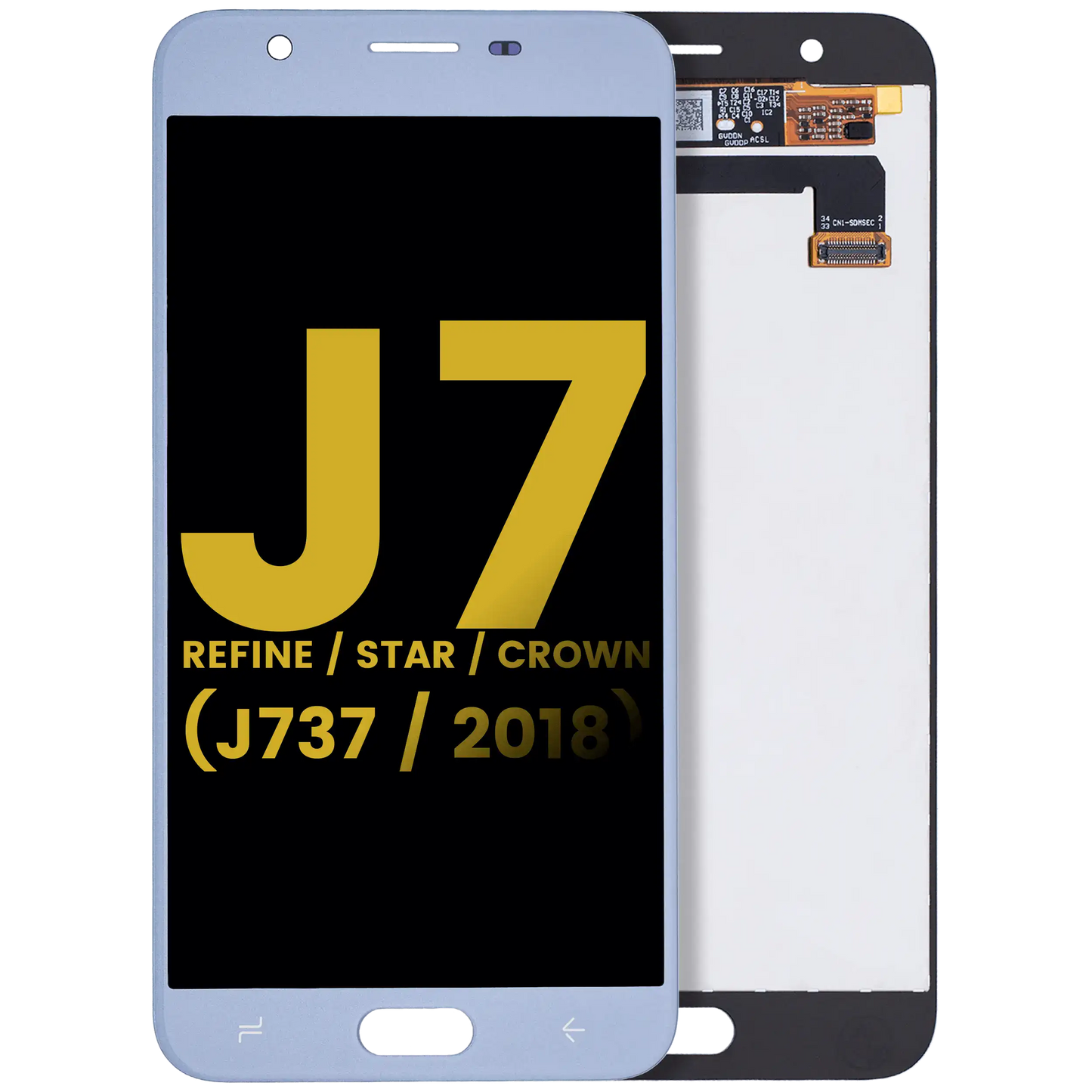LCD Assembly Without Frame For Samsung Galaxy J7 Refine / Star / Crown (J737 / 2018) (Refurbished) (Blue) - product image 1