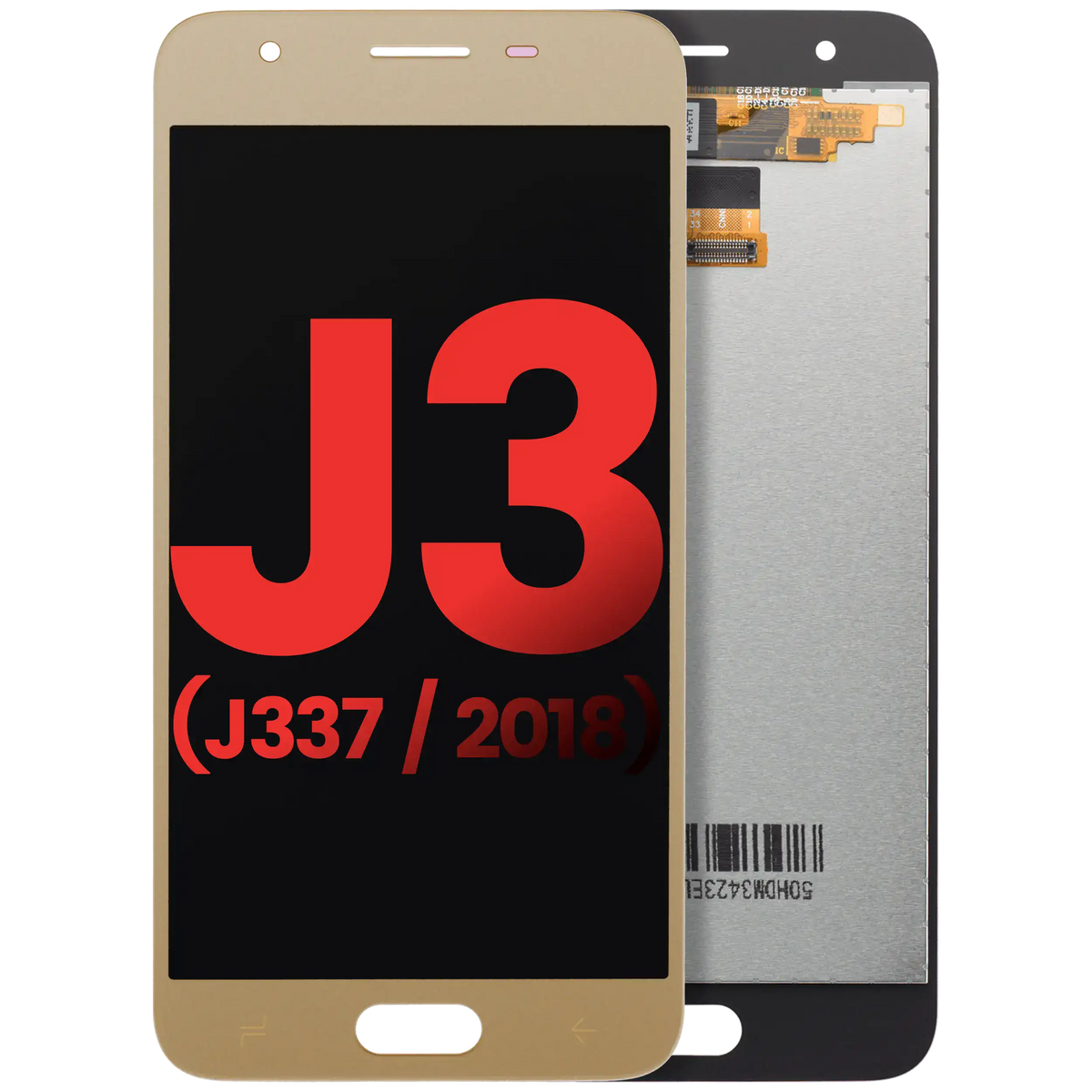 LCD Assembly Without Frame For Samsung Galaxy J3 Star / Aura / Amp Prime 3 (J337 / 2018) (Aftermarket Plus) (Gold) | Samsung Galaxy J3 (J337 / 2018) Replacement Parts | product image 1