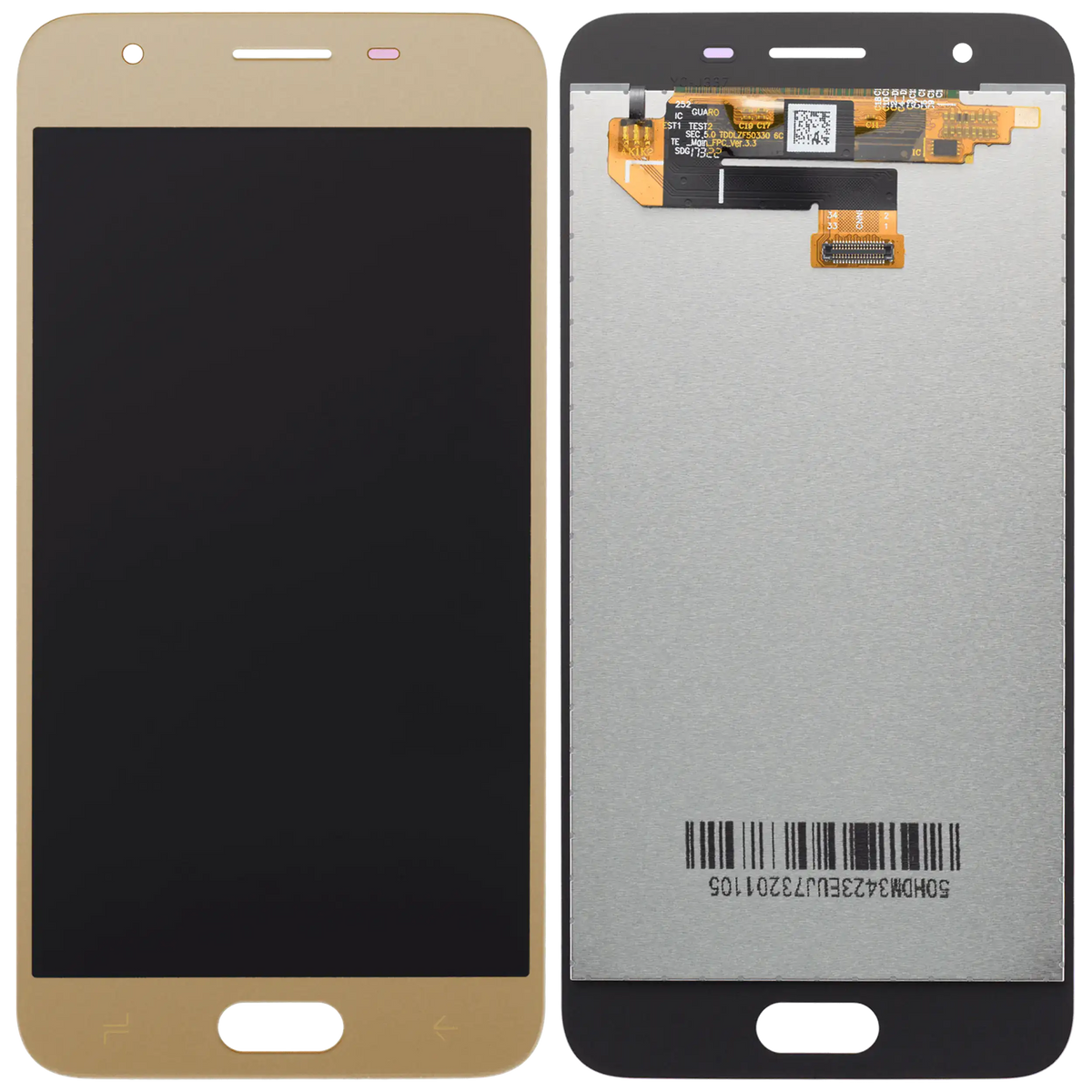 LCD Assembly Without Frame For Samsung Galaxy J3 Star / Aura / Amp Prime 3 (J337 / 2018) (Aftermarket Plus) (Gold) | Samsung Galaxy J3 (J337 / 2018) Replacement Parts | product image 7