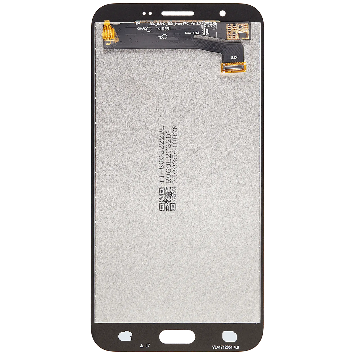 LCD Assembly Without Frame For Samsung Galaxy J7 Perx / Halo / Sky Pro (J727 / 2017) (Aftermarket Plus) (Silver / Gray) replacement part SKU 107082113991 product image 3