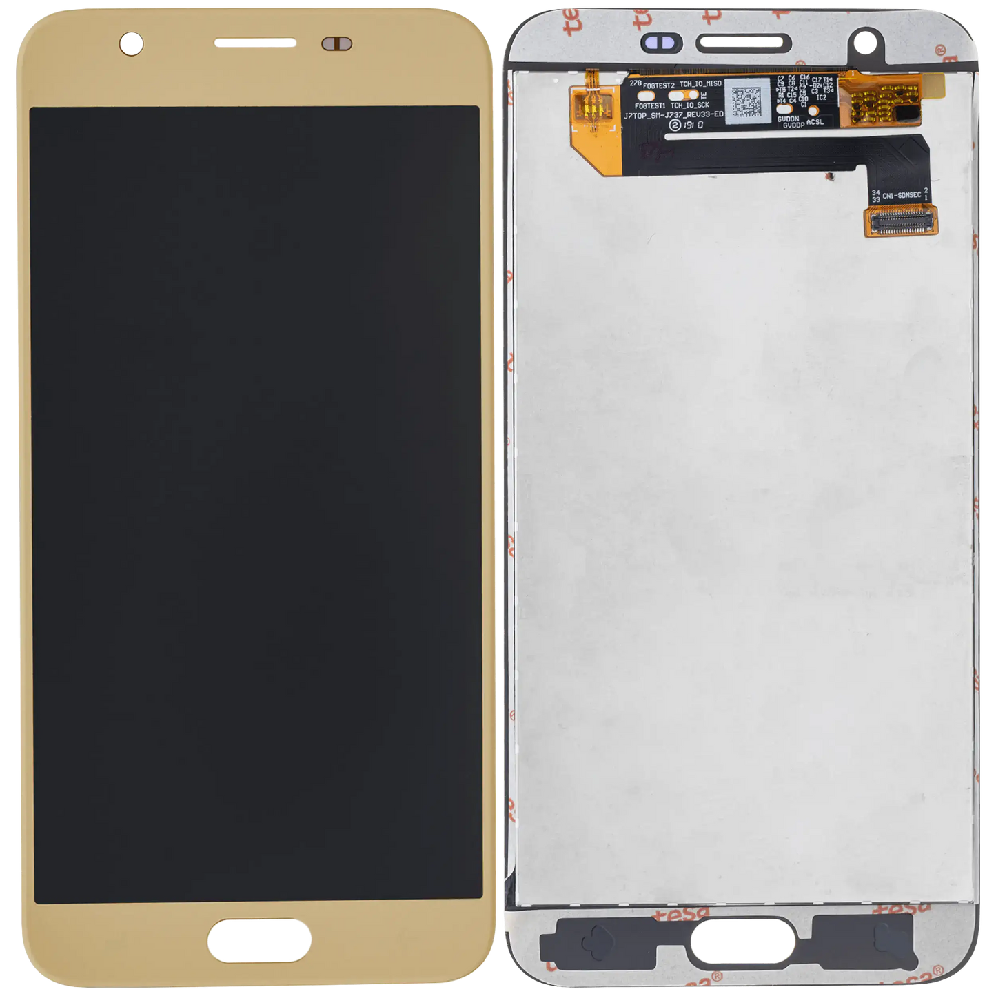 LCD Assembly Without Frame For Samsung Galaxy J7 Refine / Star / Crown (J737 / 2018) (Aftermarket Plus) (Gold) - product image 2