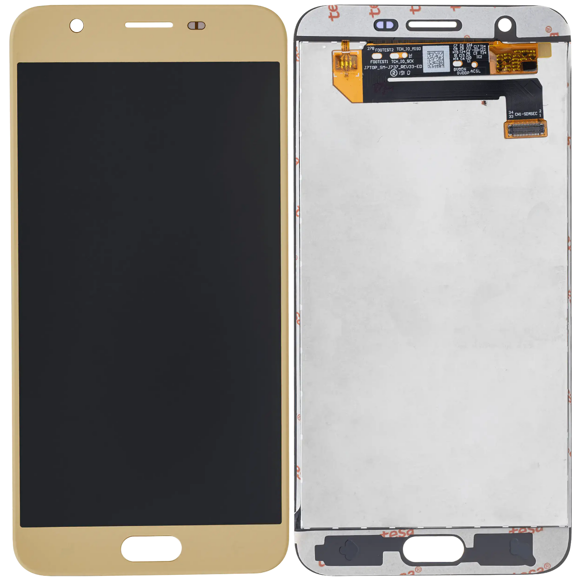 LCD Assembly Without Frame For Samsung Galaxy J7 Refine / Star / Crown (J737 / 2018) (Aftermarket Plus) (Gold) - product image 2