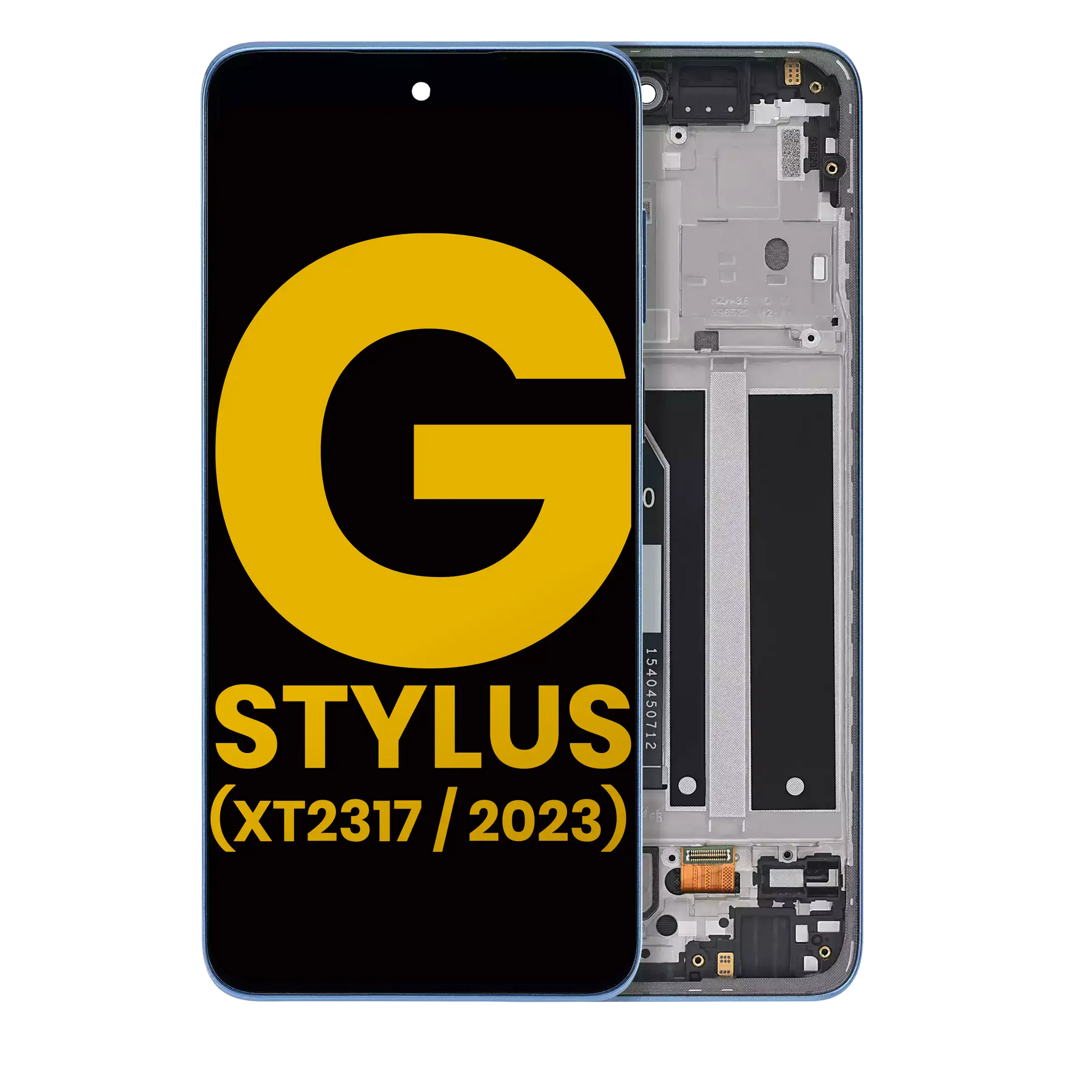 LCD Assembly With Frame For Motorola Moto G Stylus 4G (XT2317 / 2023) (Refurbished) (Blue) replacement part SKU 107082126705 image 1
