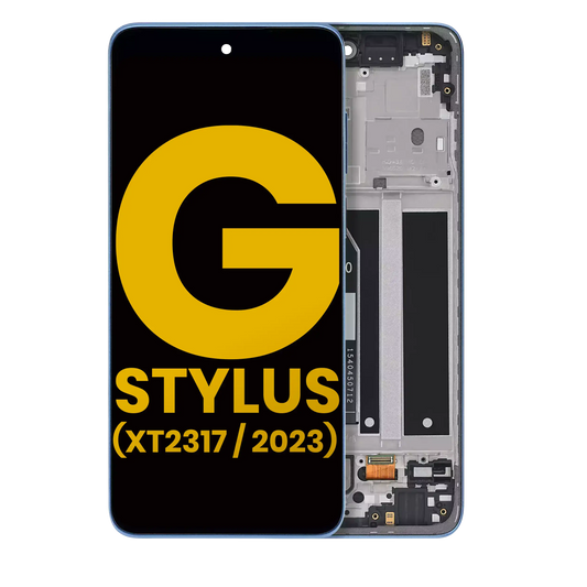 LCD Assembly With Frame For Motorola Moto G Stylus 4G (XT2317 / 2023) (Refurbished) (Blue) replacement part SKU 107082126705 image 1