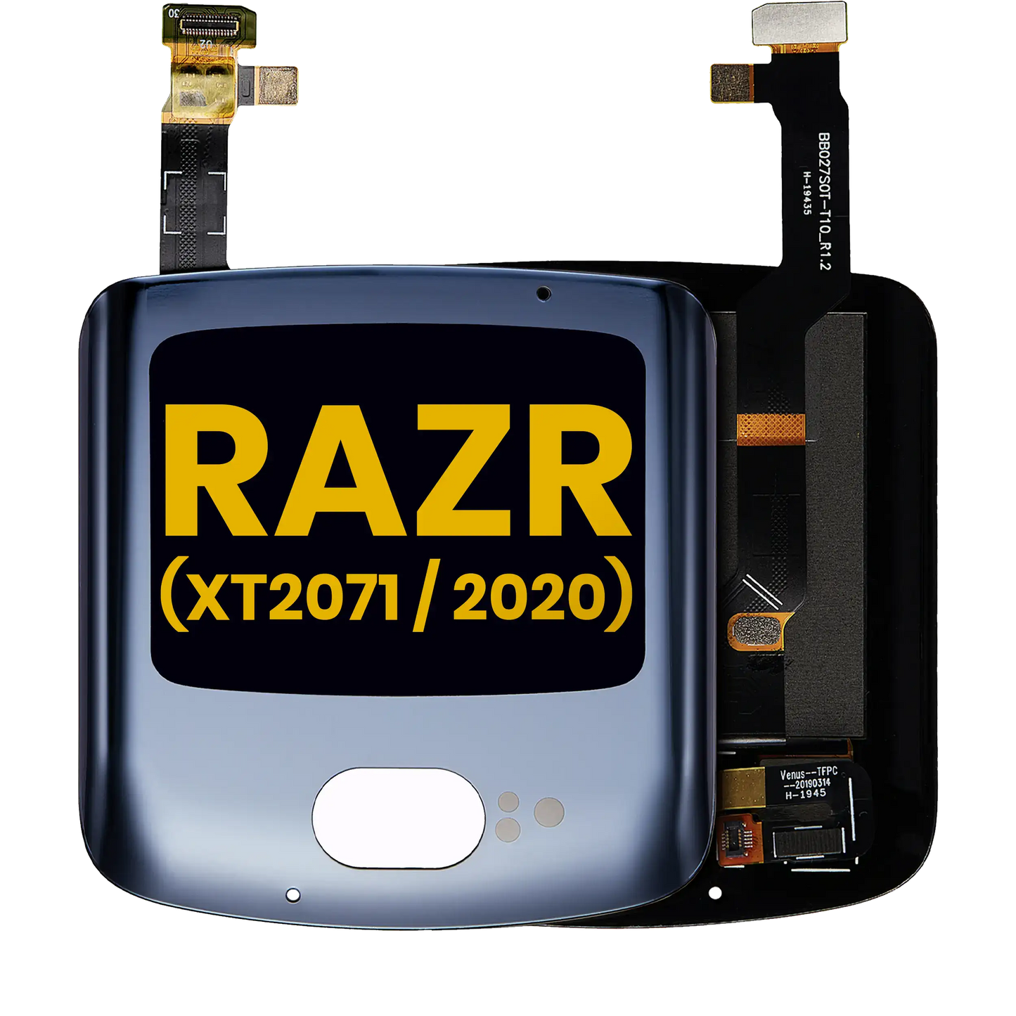 Outer OLED Assembly Without Frame For Motorola Razr 5G (XT2071 / 2020) (Refurbished) - Motorola replacement part image 1