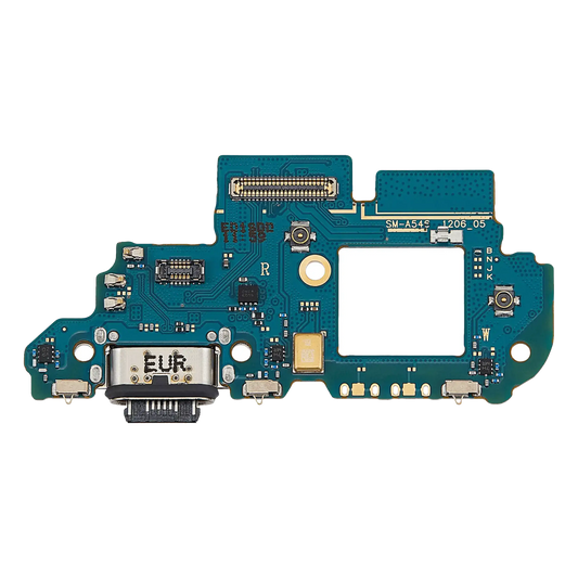 Charging Port With Board For Samsung Galaxy A54 5G replacement part - cell phone parts canada