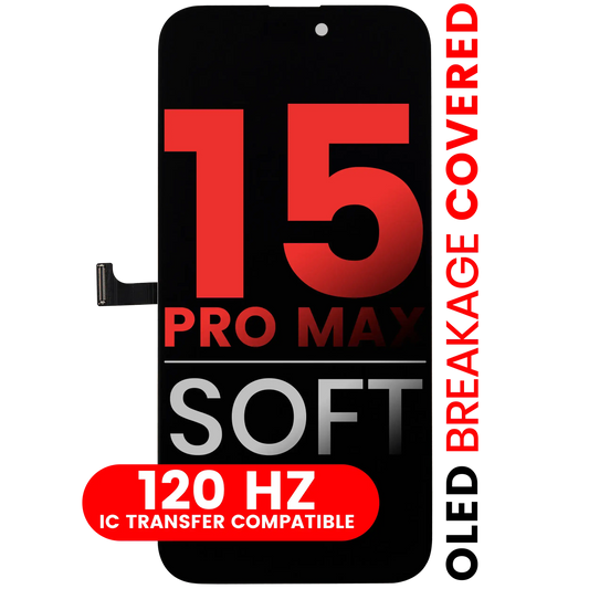 OLED Assembly For iPhone 15 Pro Max (Aftermarket PRO: XO7 Soft)