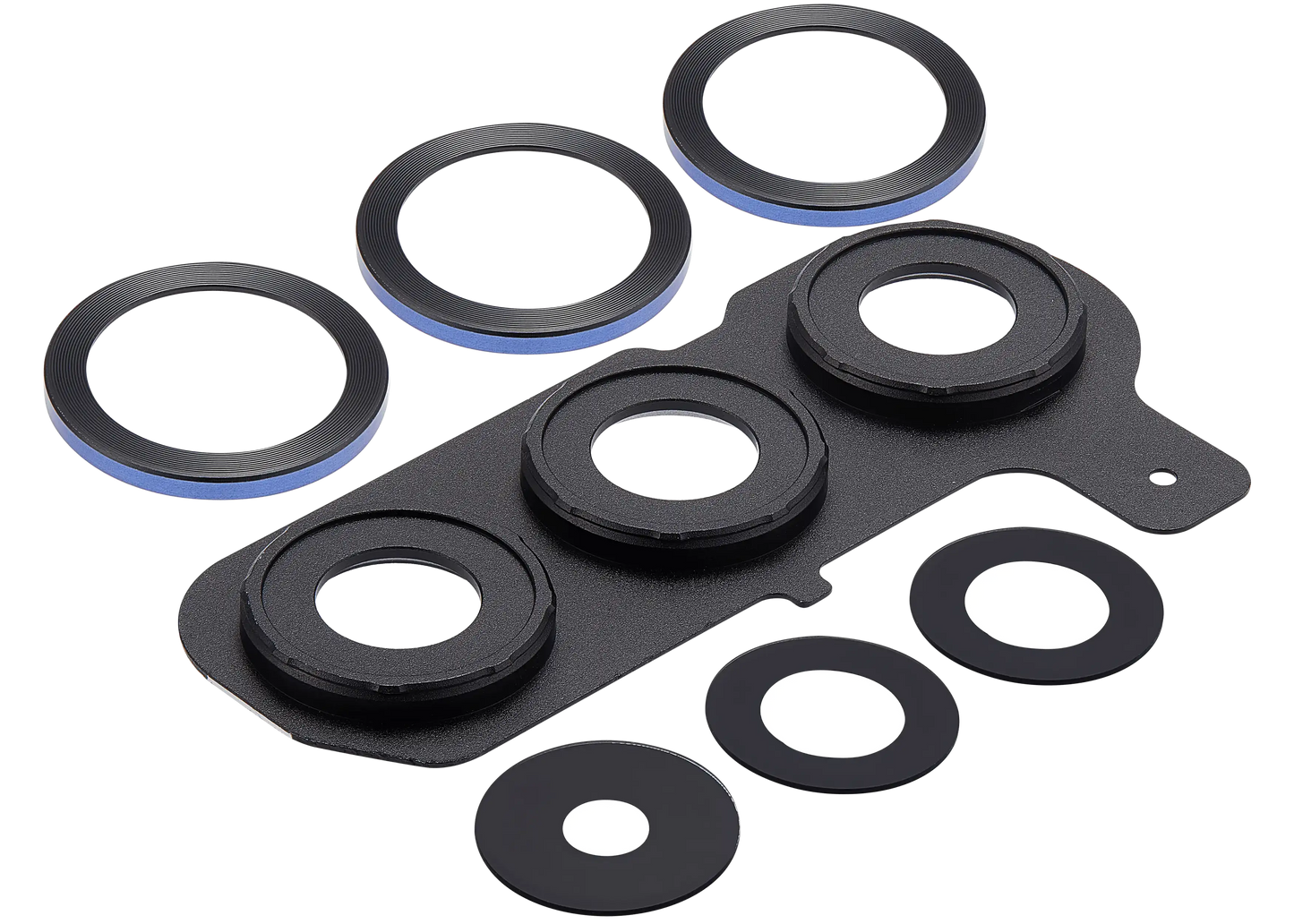 Back Camera Lens With Cover Bezel Ring For Samsung Galaxy S25 Plus 5G (Navy)