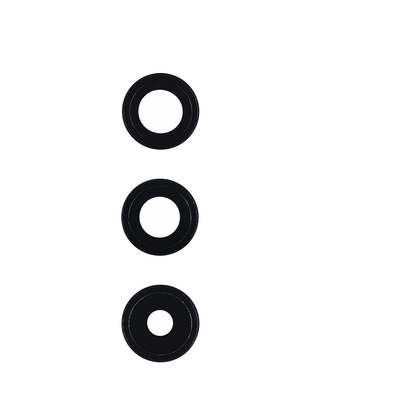 Back Camera Lens (Glass Only) With Adhesive For Samsung Galaxy S25 Plus 5G (3 Piece Set) (All Colors)