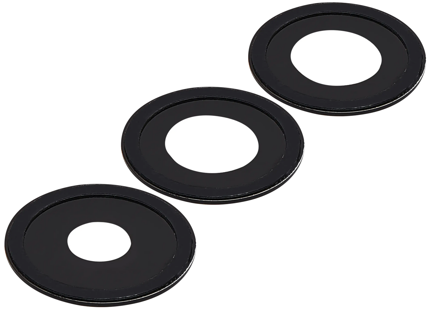 Back Camera Lens (Glass Only) With Adhesive For Samsung Galaxy S25 Plus 5G (3 Piece Set) (All Colors)