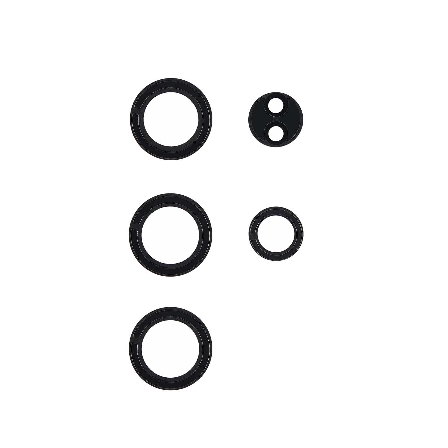 Back Camera Lens (Glass Only) With Adhesive For Samsung Galaxy S25 Ultra 5G (4 Piece Set) (All Colors)