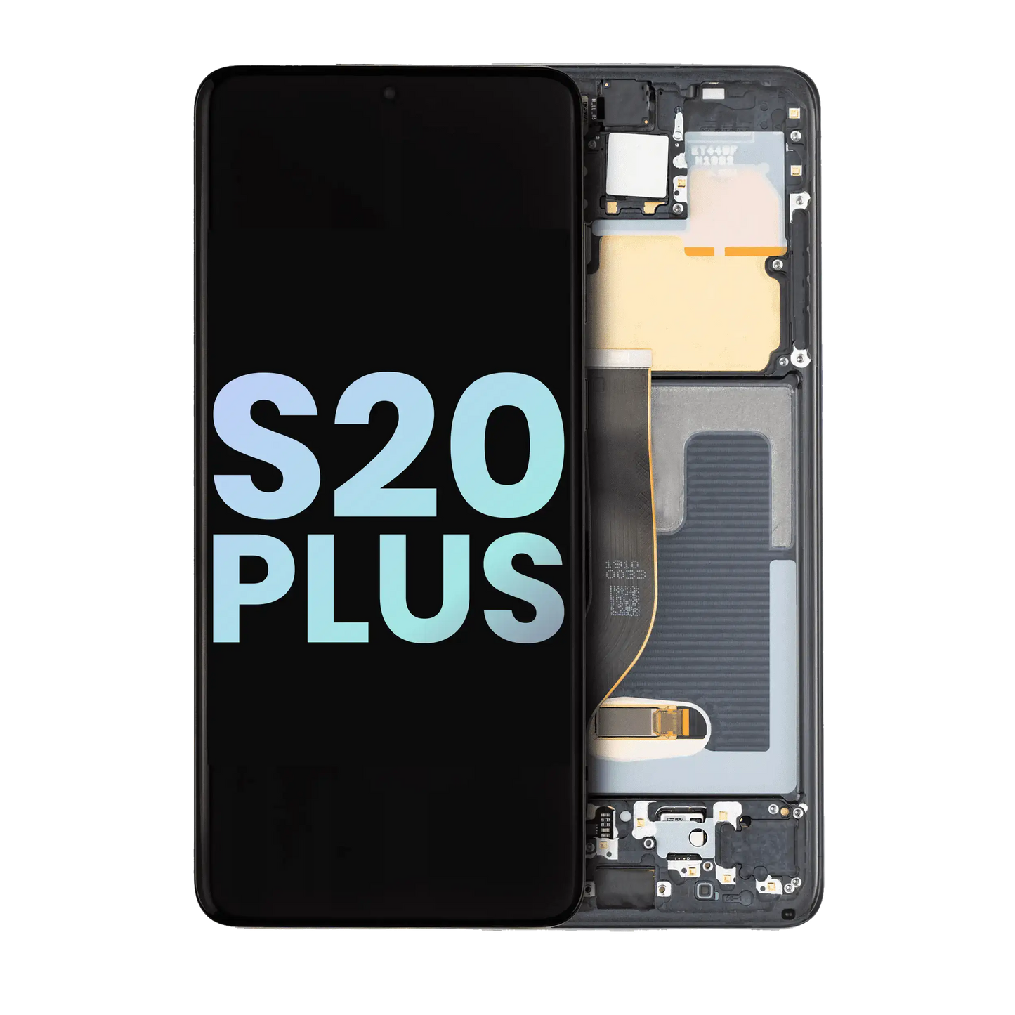 OLED Assembly With Frame For Samsung Galaxy S20 Plus 5G (Service Pack) (Cosmic Black)