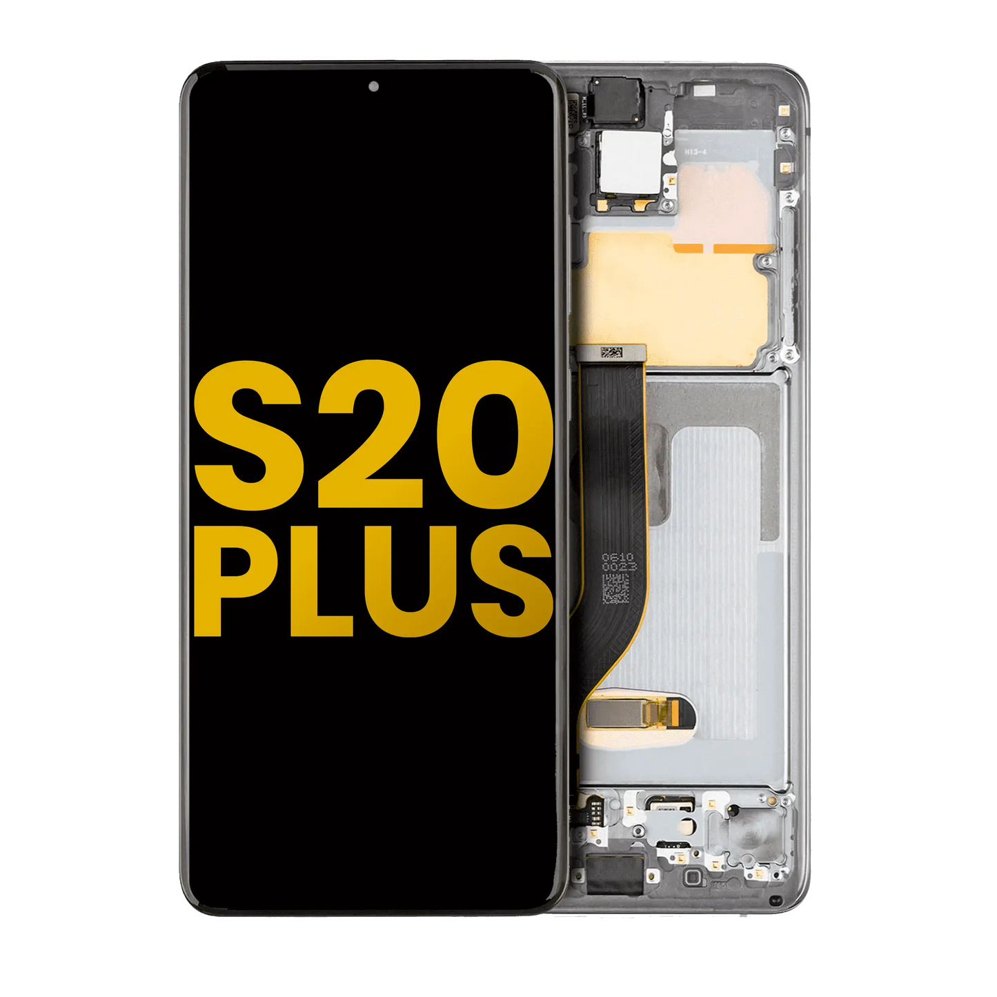 OLED Assembly With Frame For Samsung Galaxy S20 Plus 5G (Refurbished) (Cosmic Gray)