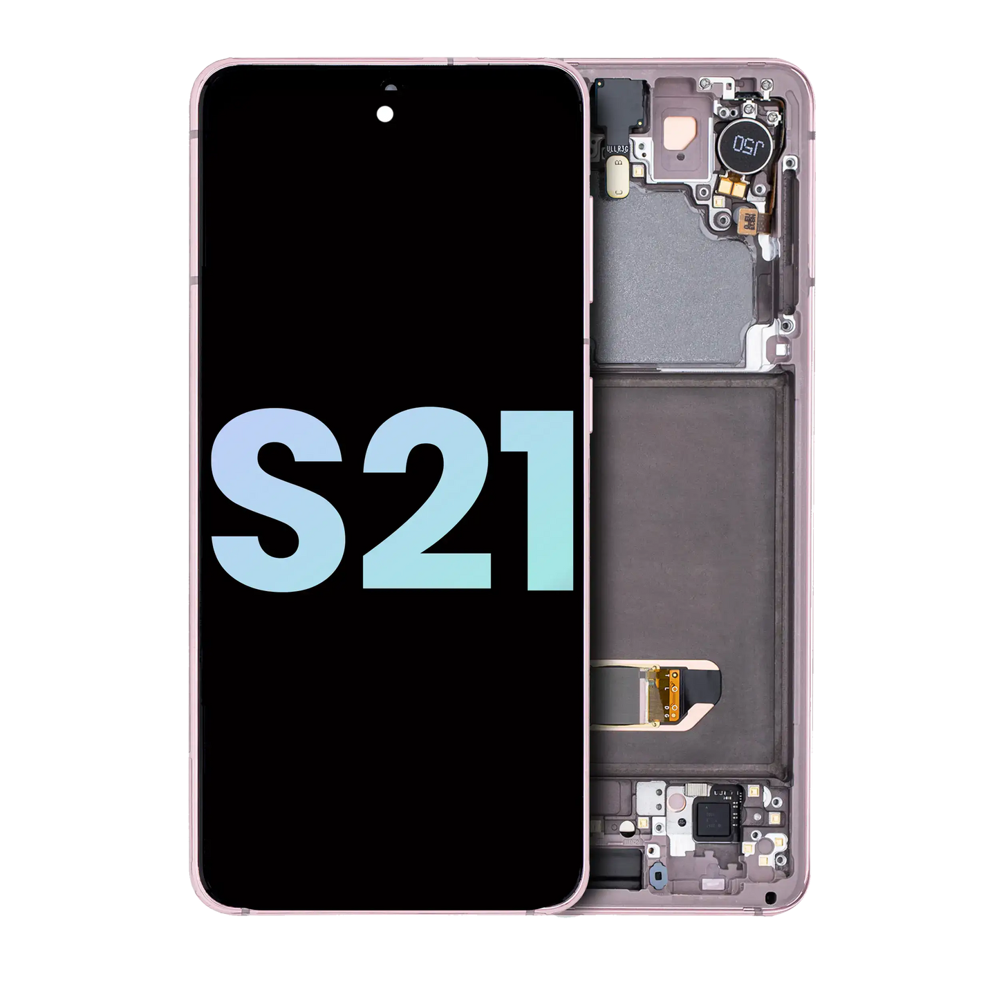 OLED Assembly With Frame For Samsung Galaxy S21 5G (Service Pack) (Phantom Violet)