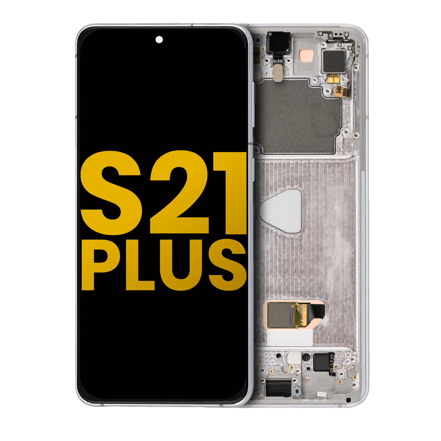 OLED Assembly With Frame For Samsung Galaxy S21 Plus 5G (Refurbished) (Phantom Silver)