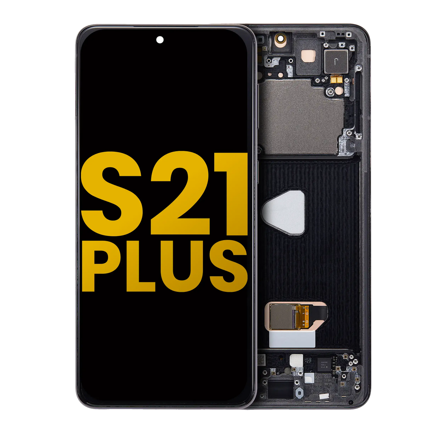 OLED Assembly With Frame For Samsung Galaxy S21 Plus 5G (Refurbished) (Phantom Black)