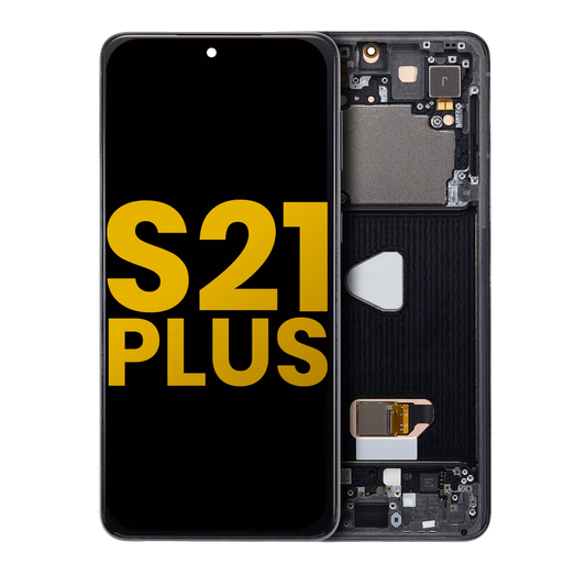 OLED Assembly With Frame For Samsung Galaxy S21 Plus 5G (Refurbished) (Phantom Black)