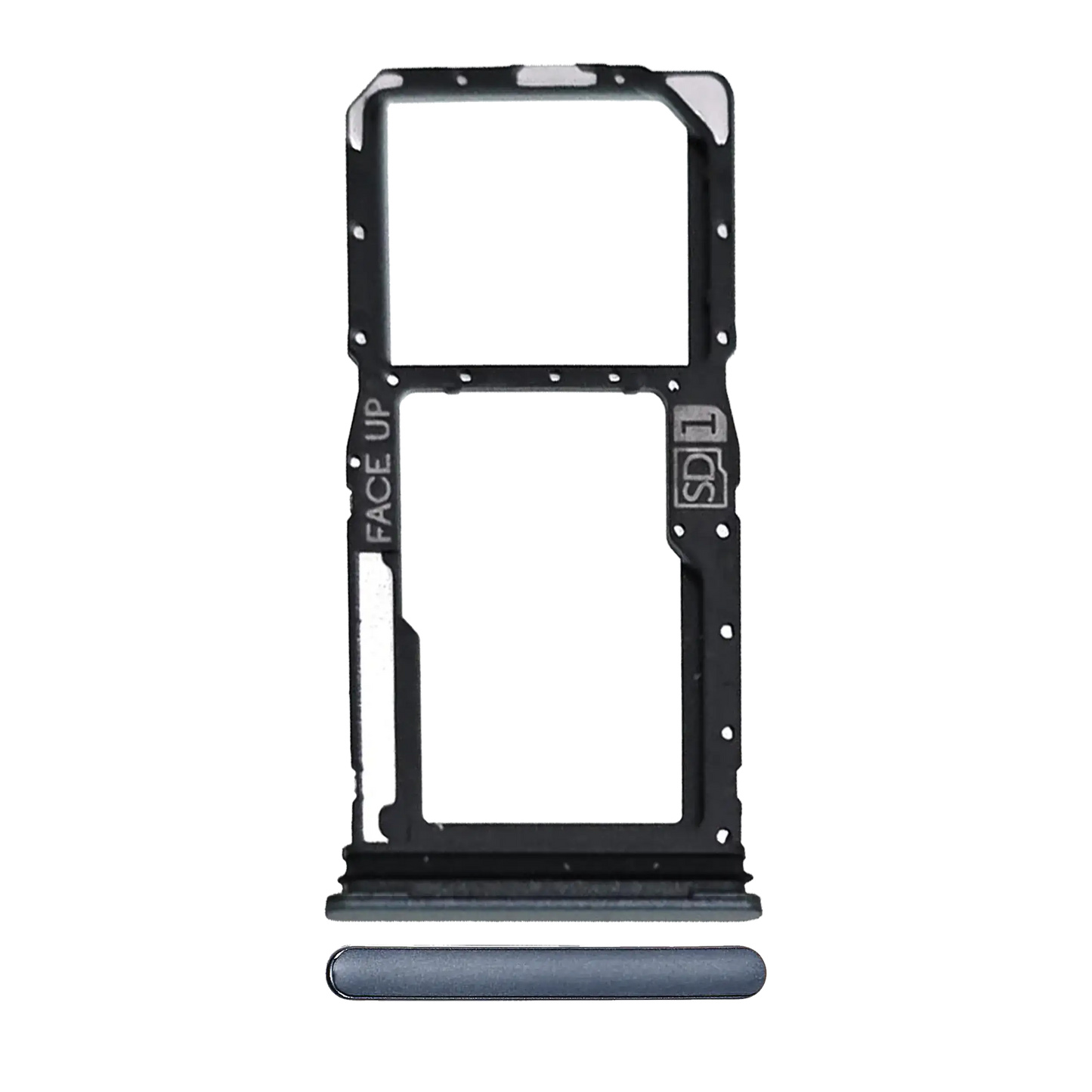 Single Sim Card Tray For Motorola Moto G Power 5G (XT2515 / 2025) (Genuine OEM) (Slate Gray) replacement part SKU 107082113523 image 1