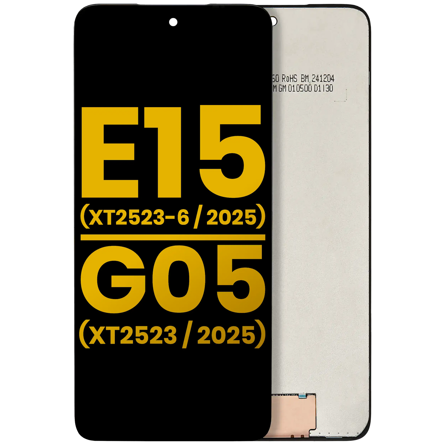 LCD Assembly Without Frame For Motorola Moto E15 (XT2523-6 / 2025) / G05 (XT2523 / 2025) (Refurbished) (All Colors) replacement part SKU 107083546613 image 1